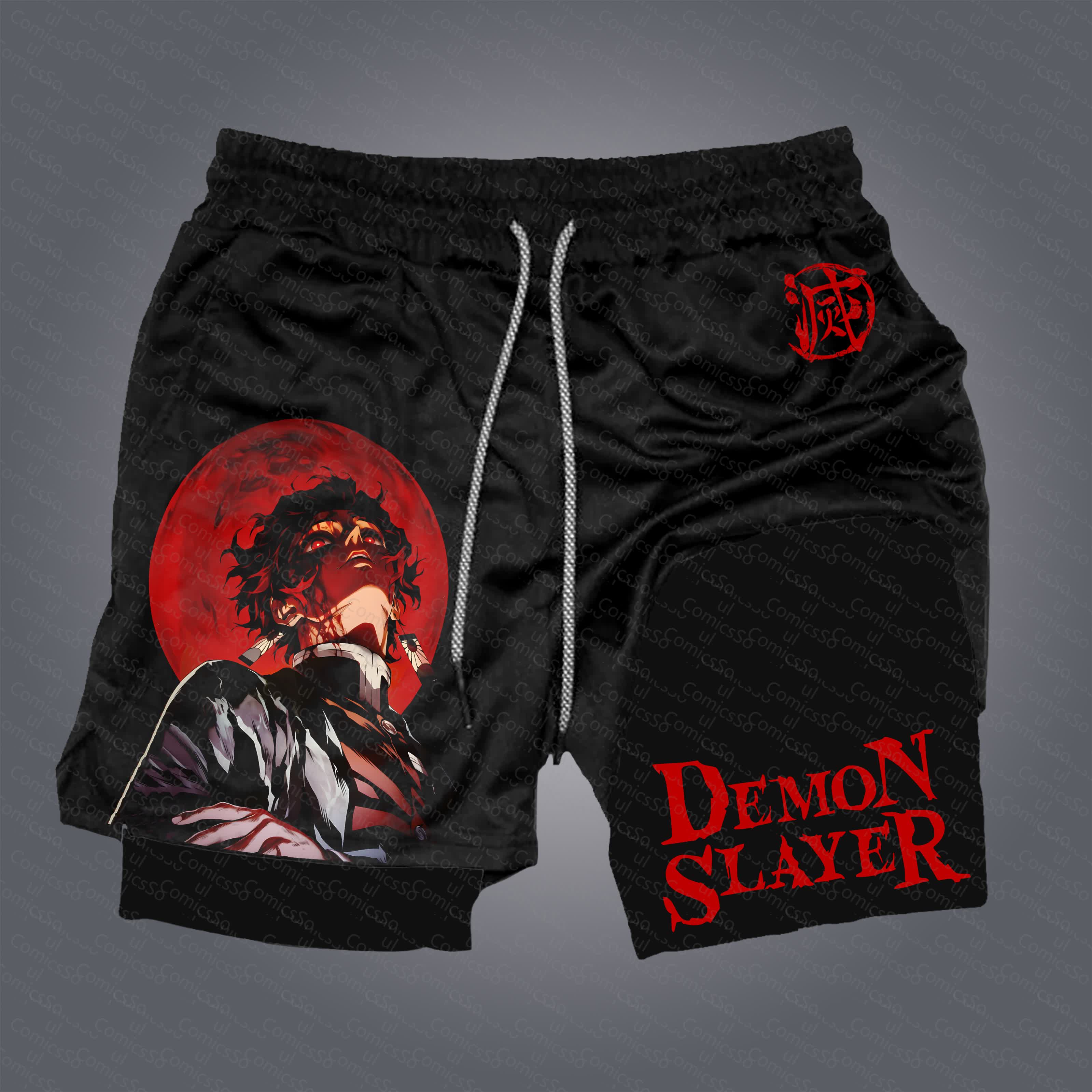 Unisex  “Demon Slayer” Casual Anime Streetwear Shorts