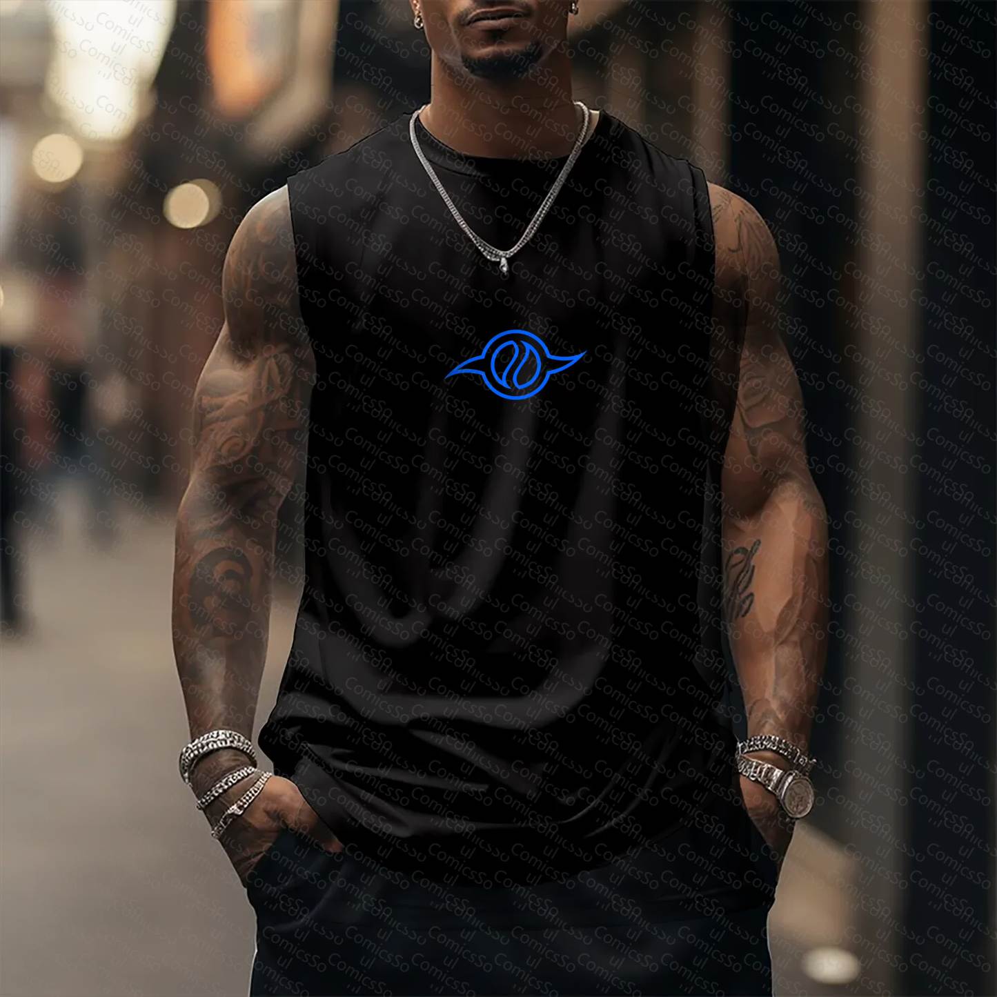 Unisex  “Digimon” Casual Anime  Tank Top