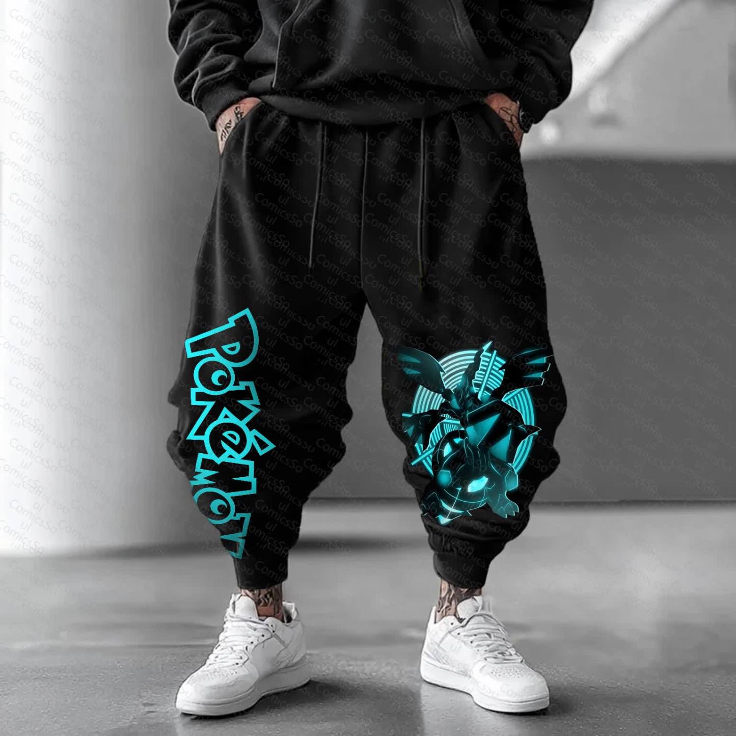 Unisex Casual Anime Streetwear Pants