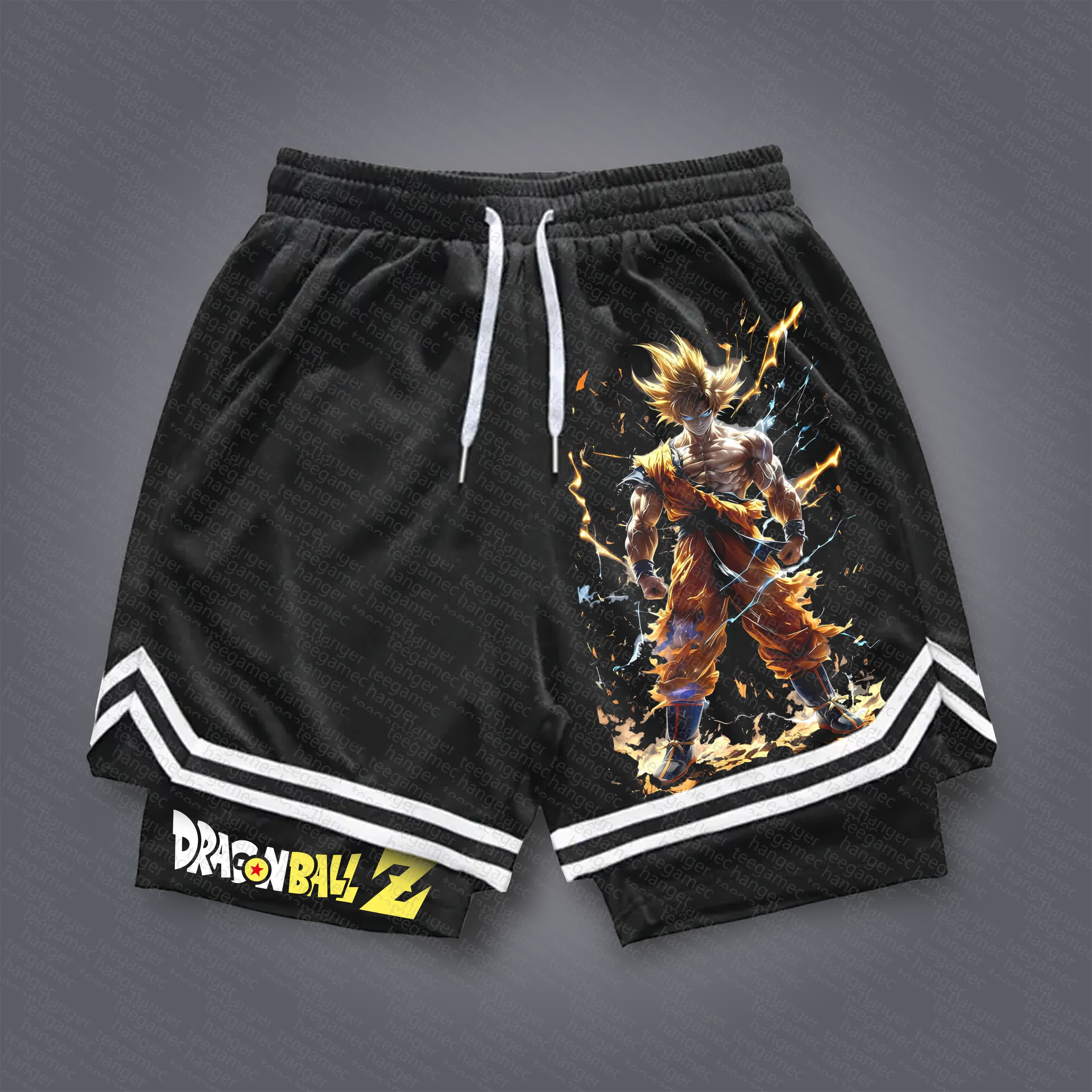 Unisex  “Dragon Ball” Casual Anime Streetwear Shorts