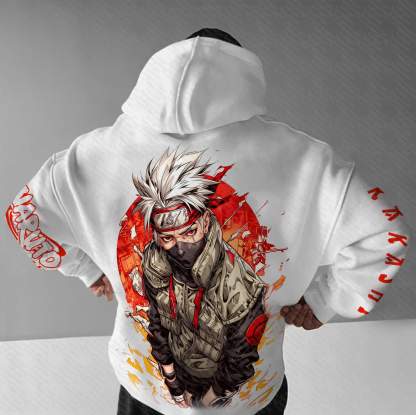 Unisex “NARUTO” Anime Graphic Streetwear Vintage Hoodie
