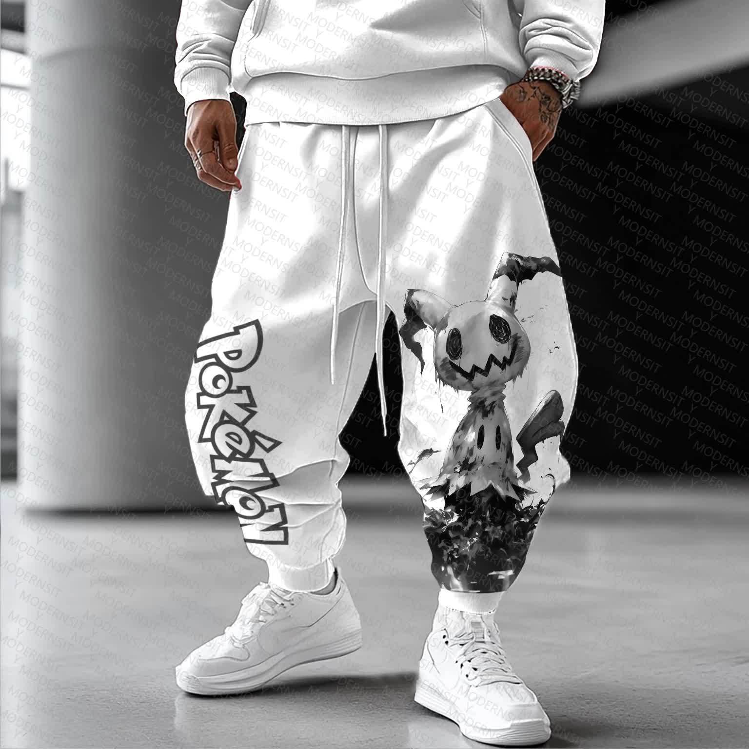 Unisex “Pokémon” Casual Anime Streetwear Pants