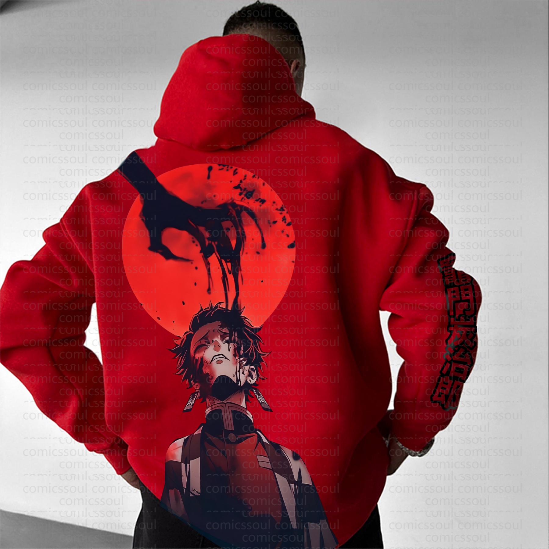 Unisex “ Demon slayer   ” Graphic Streetwear Vintage Hoodie