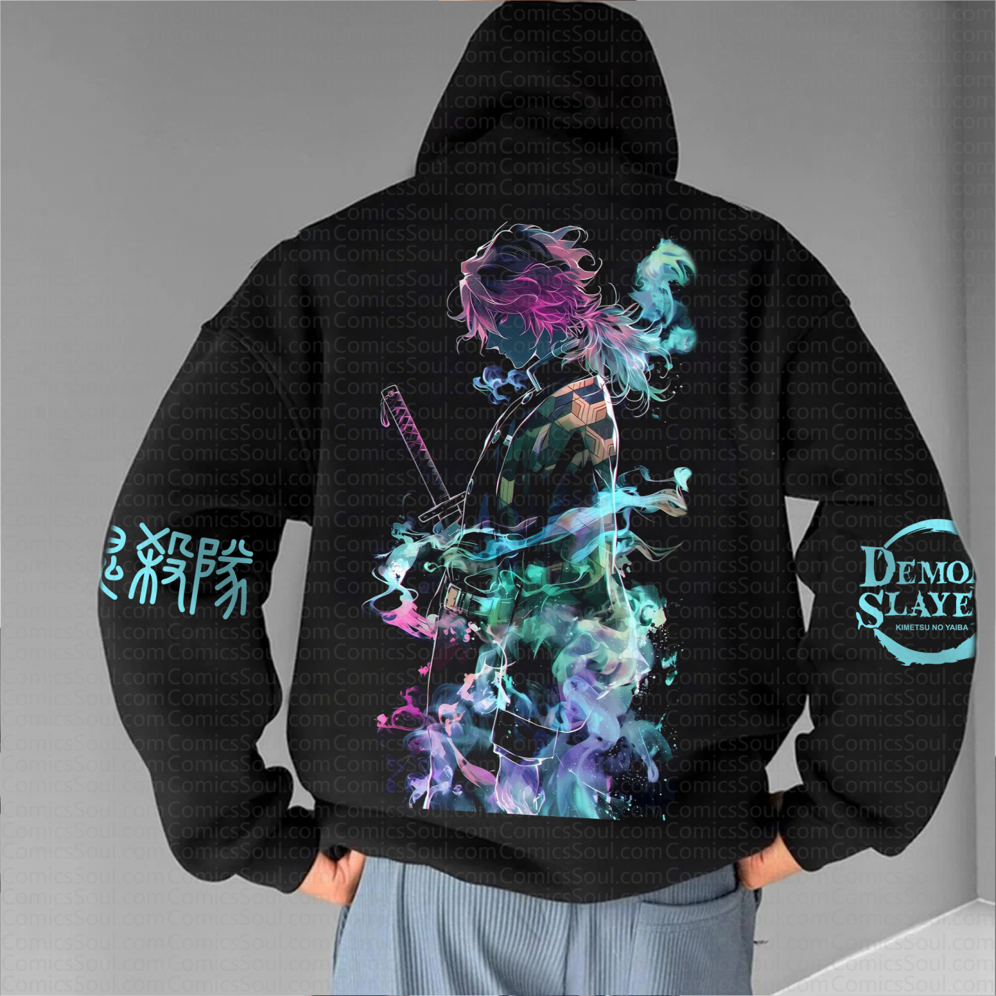 Unisex “ Demon slayer ” Graphic Streetwear Vintage Hoodie