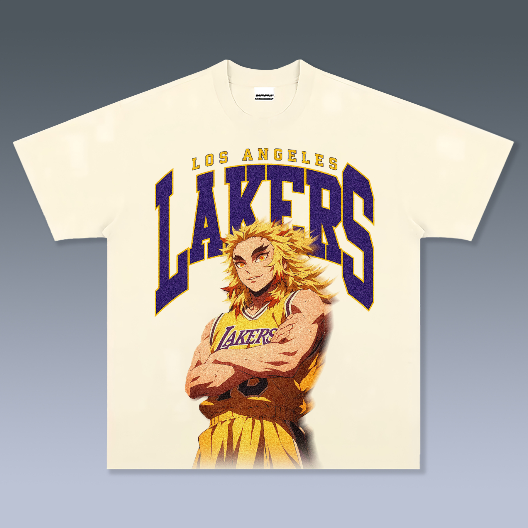 Unisex Vintage Tee丨 Lakers X One Piece Tee