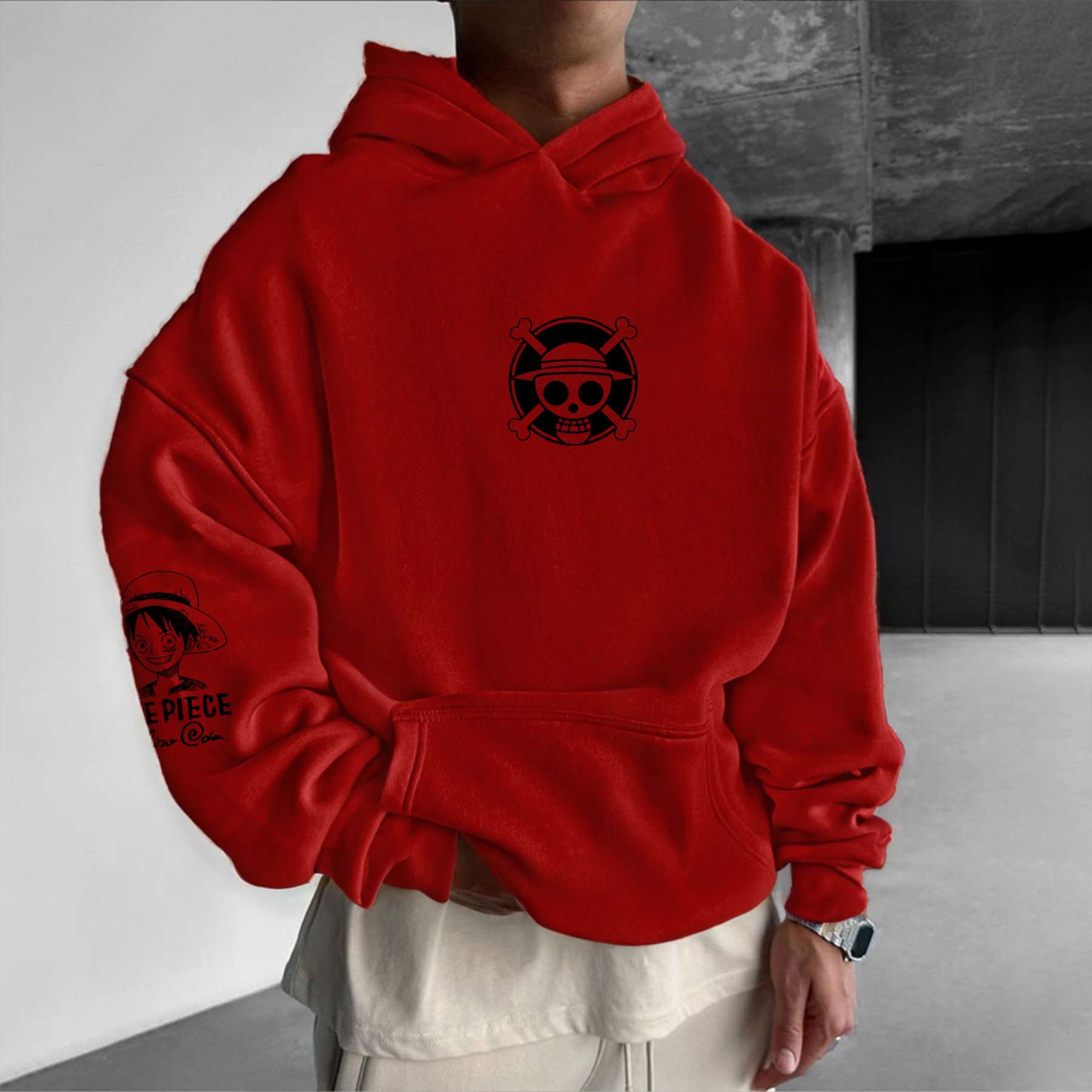 Unisex Vintage Hoodie丨One Piece