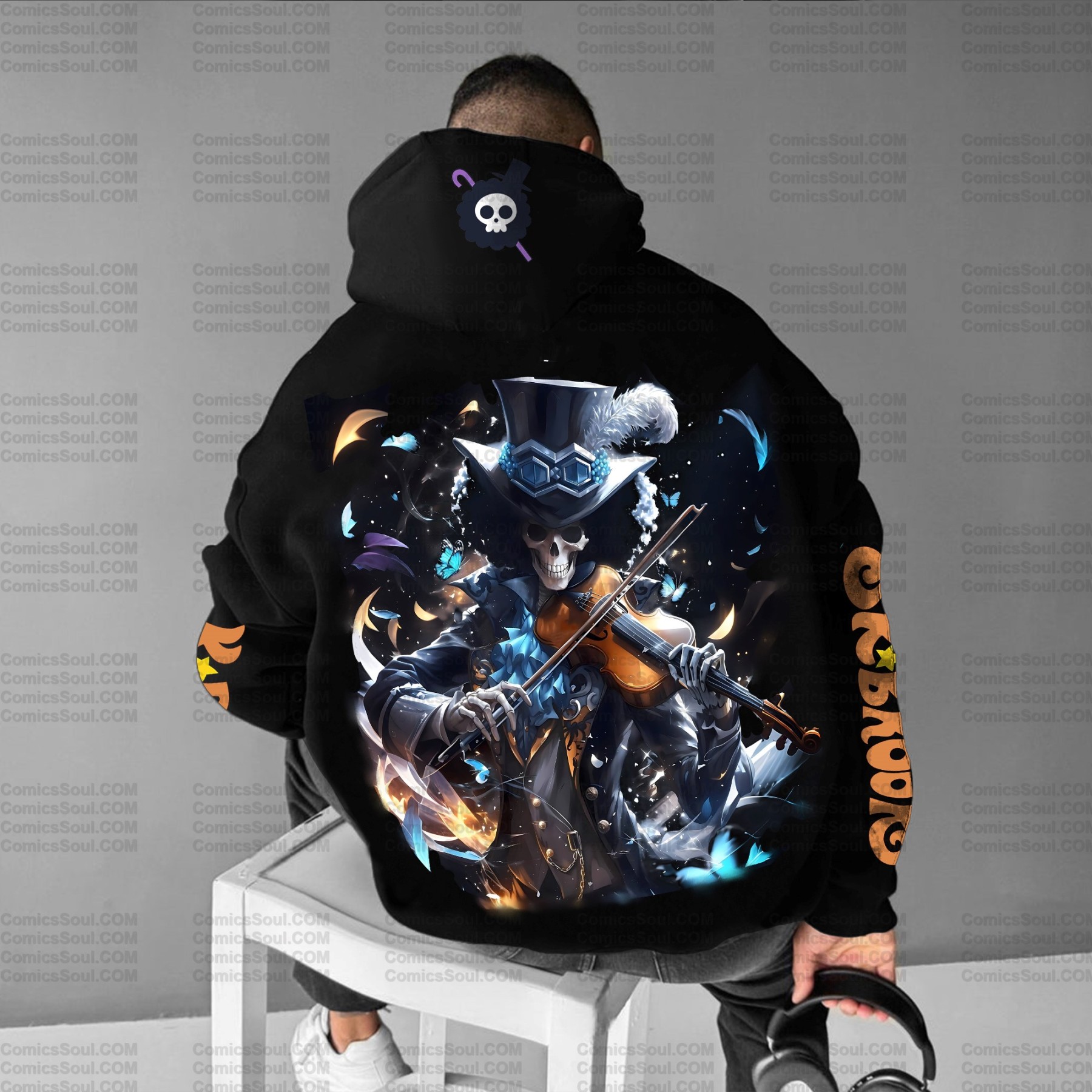 Unisex Graphic Streetwear Vintage Plush Hoodie