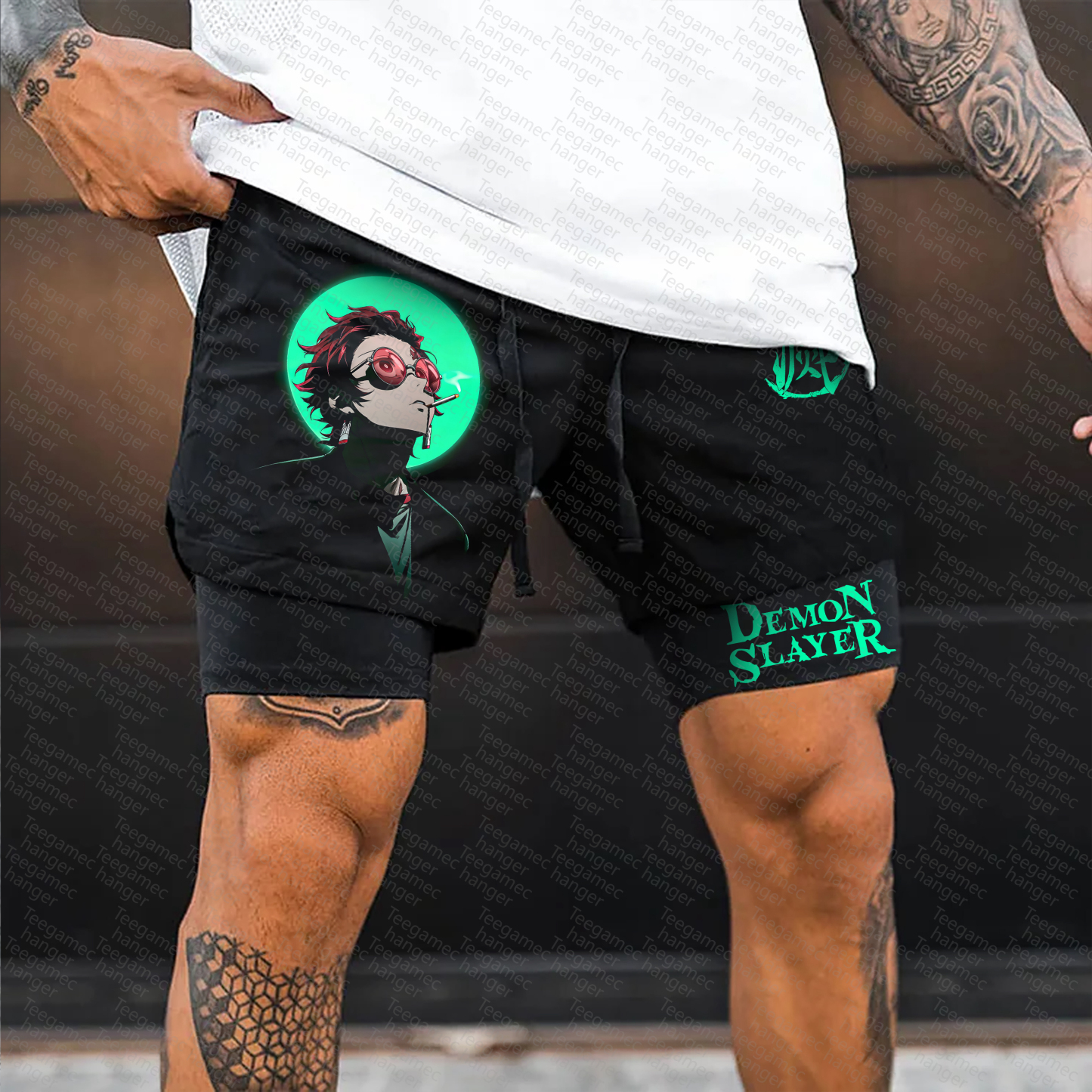 Unisex  “Demon Slayer” Casual Anime Streetwear Shorts