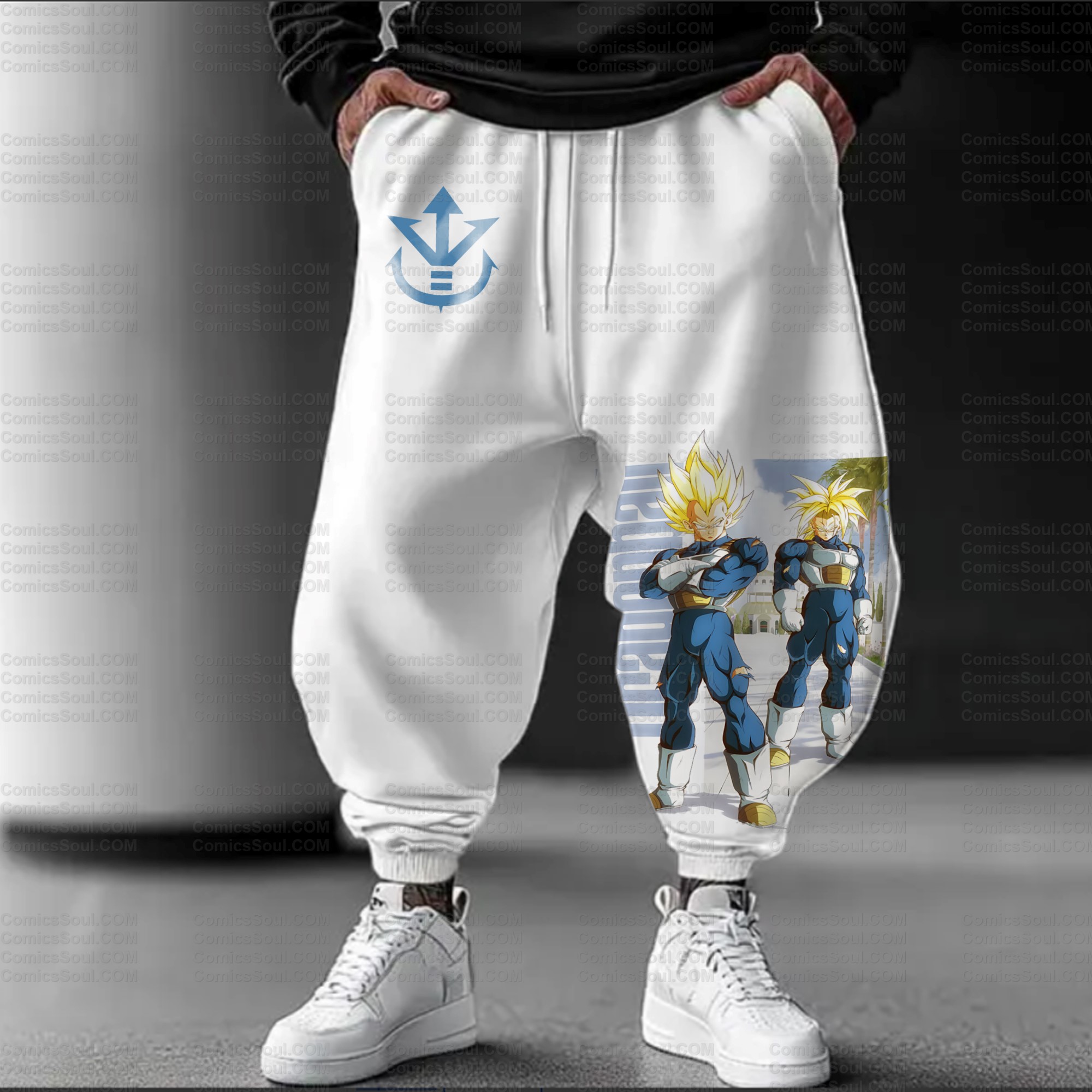 Unisex Anime Inspired Vintage Plush Pants