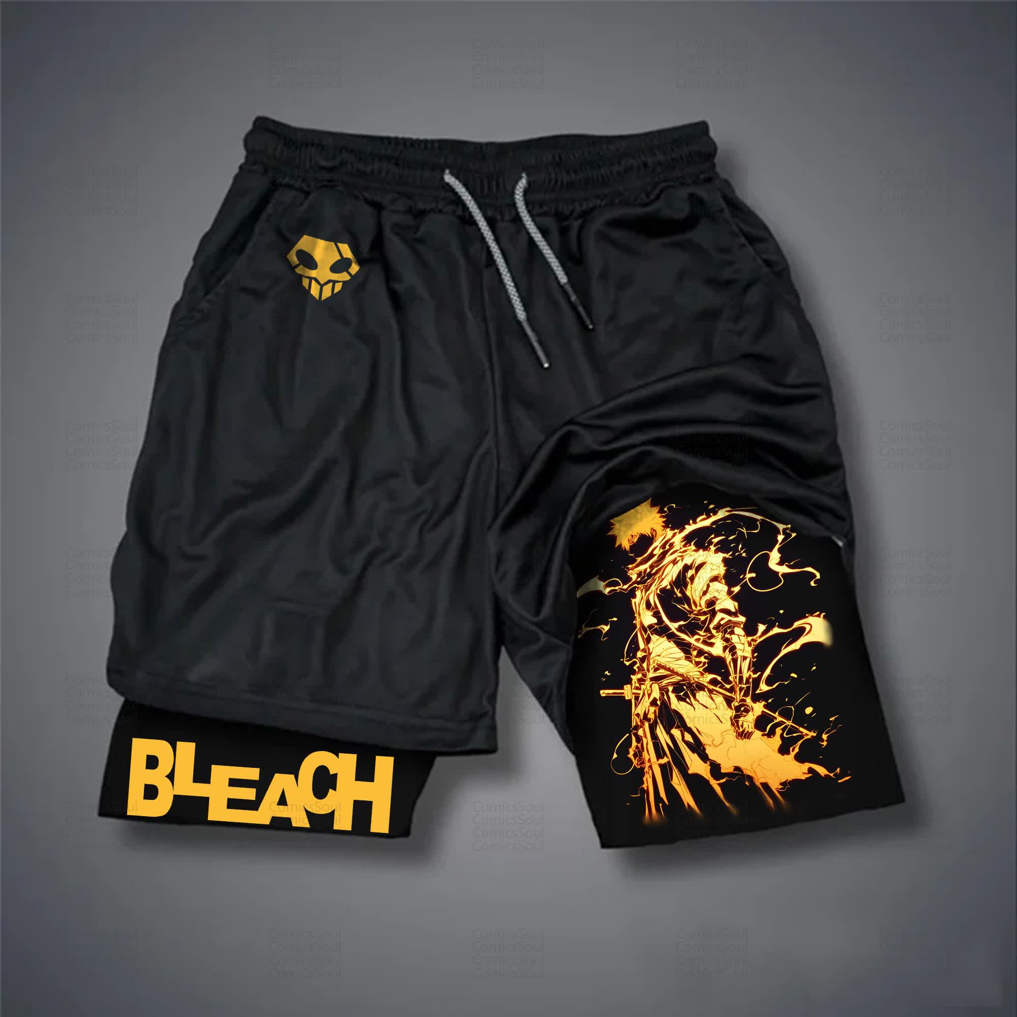 Unisex Casual Anime Streetwear Shorts 丨Bleach