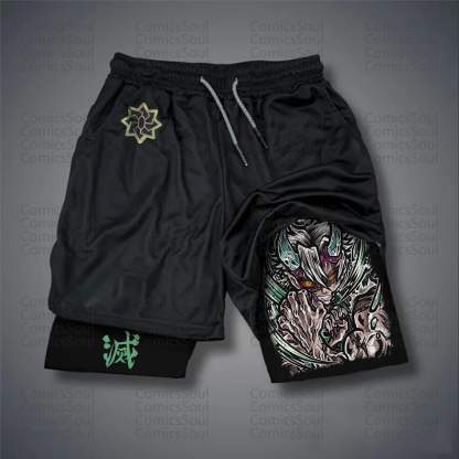 Unisex Casual Anime Streetwear Shorts 丨Demon Slayer