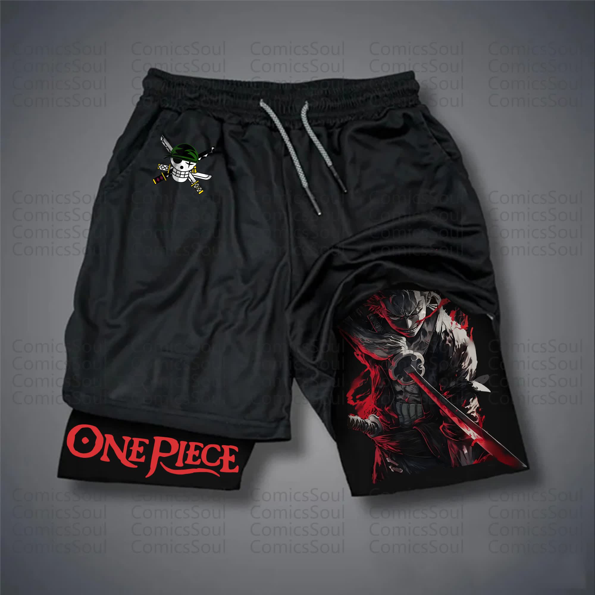 Unisex One Piece Anime Shorts | One Piece