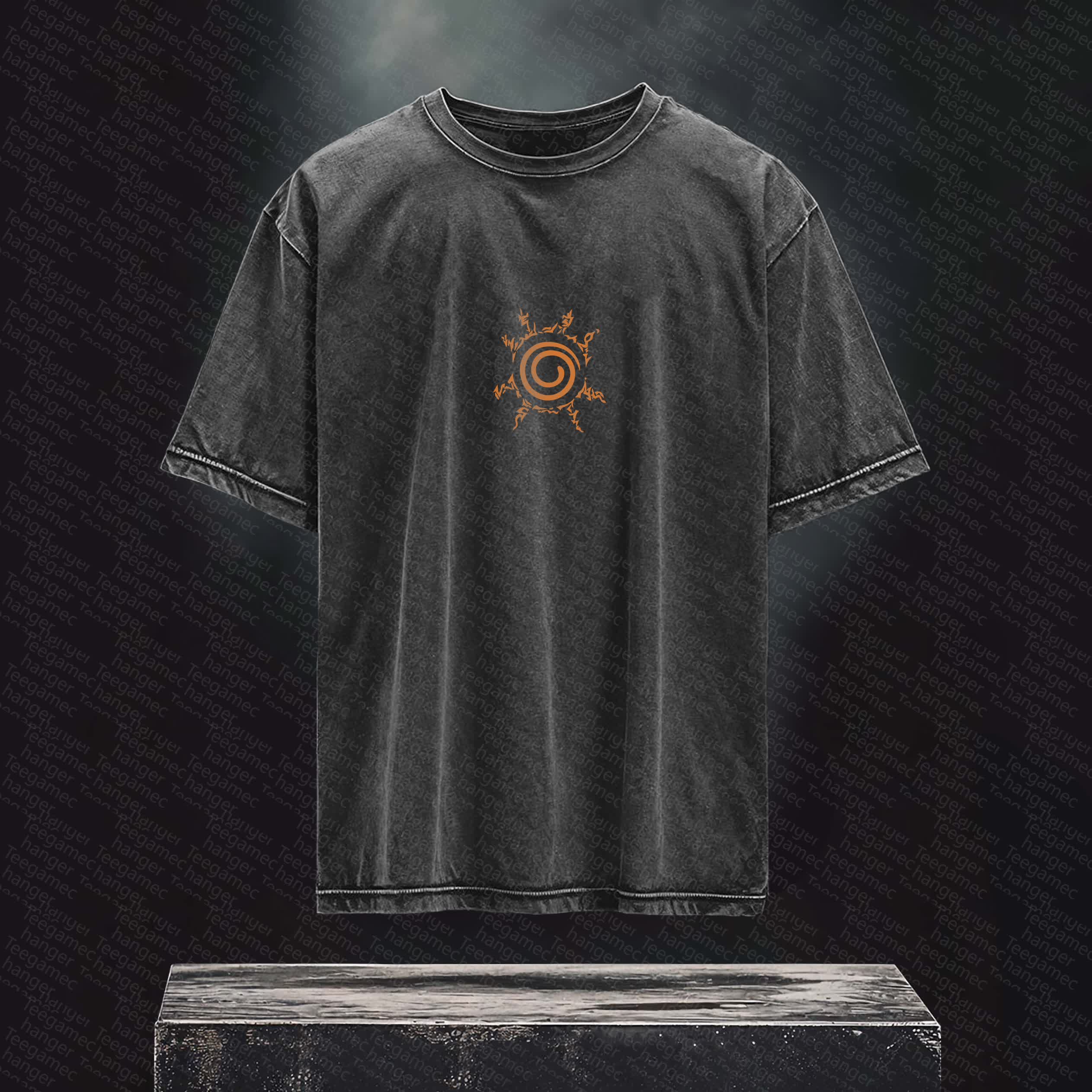 Unisex Anime Inspired Vintage Washed T-Shirt丨 NARUTO