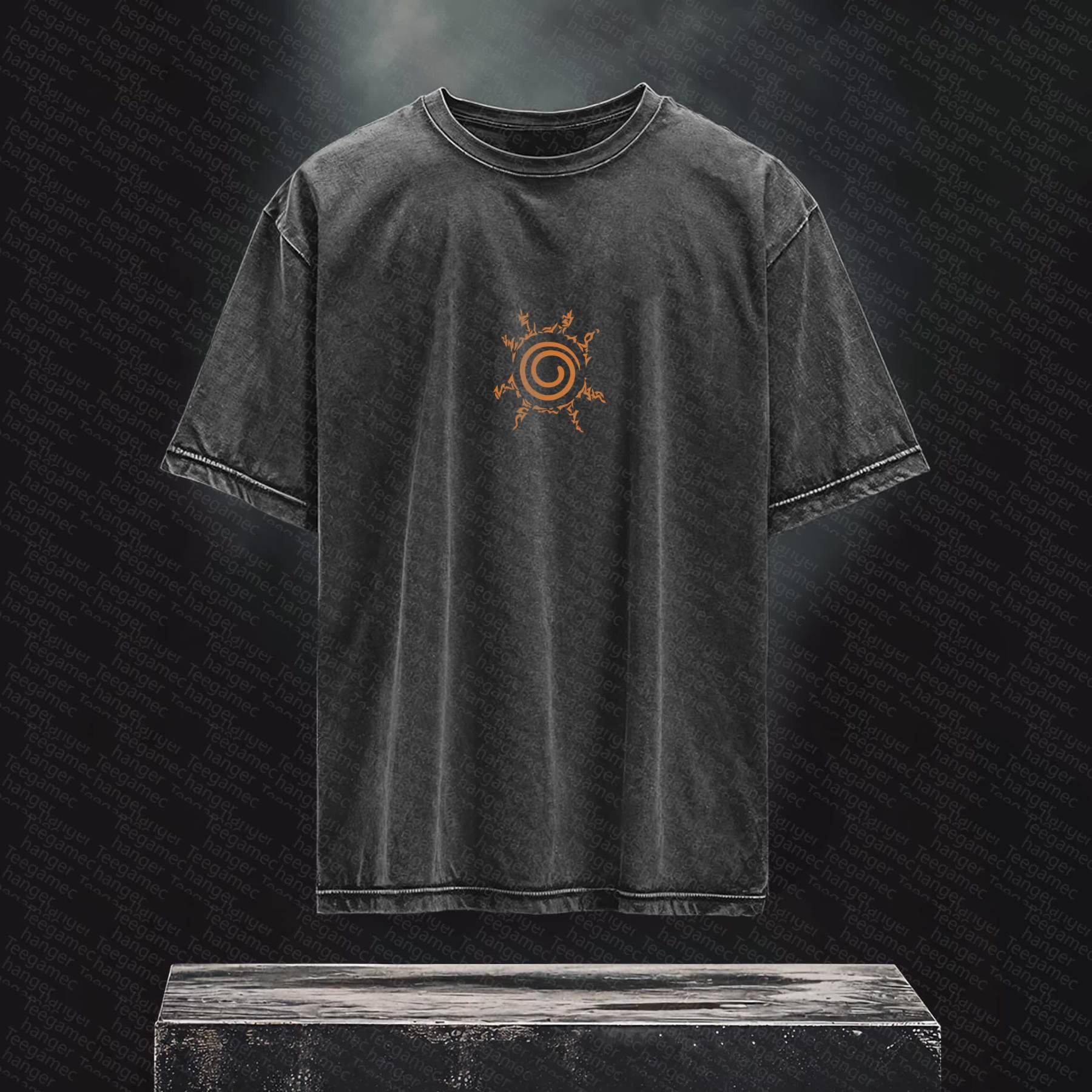 Unisex Anime Inspired Vintage Washed T-Shirt丨 NARUTO