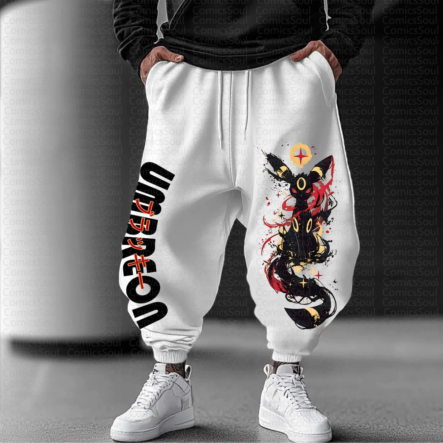 Unisex Anime Inspired Vintage Pants丨Demon Slayer X Pokémon