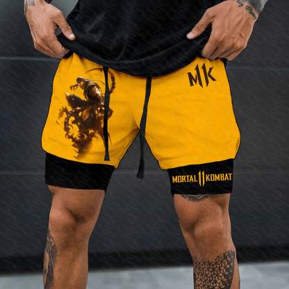 Unisex  “Mortal Kombat” Casual Anime Streetwear Shorts