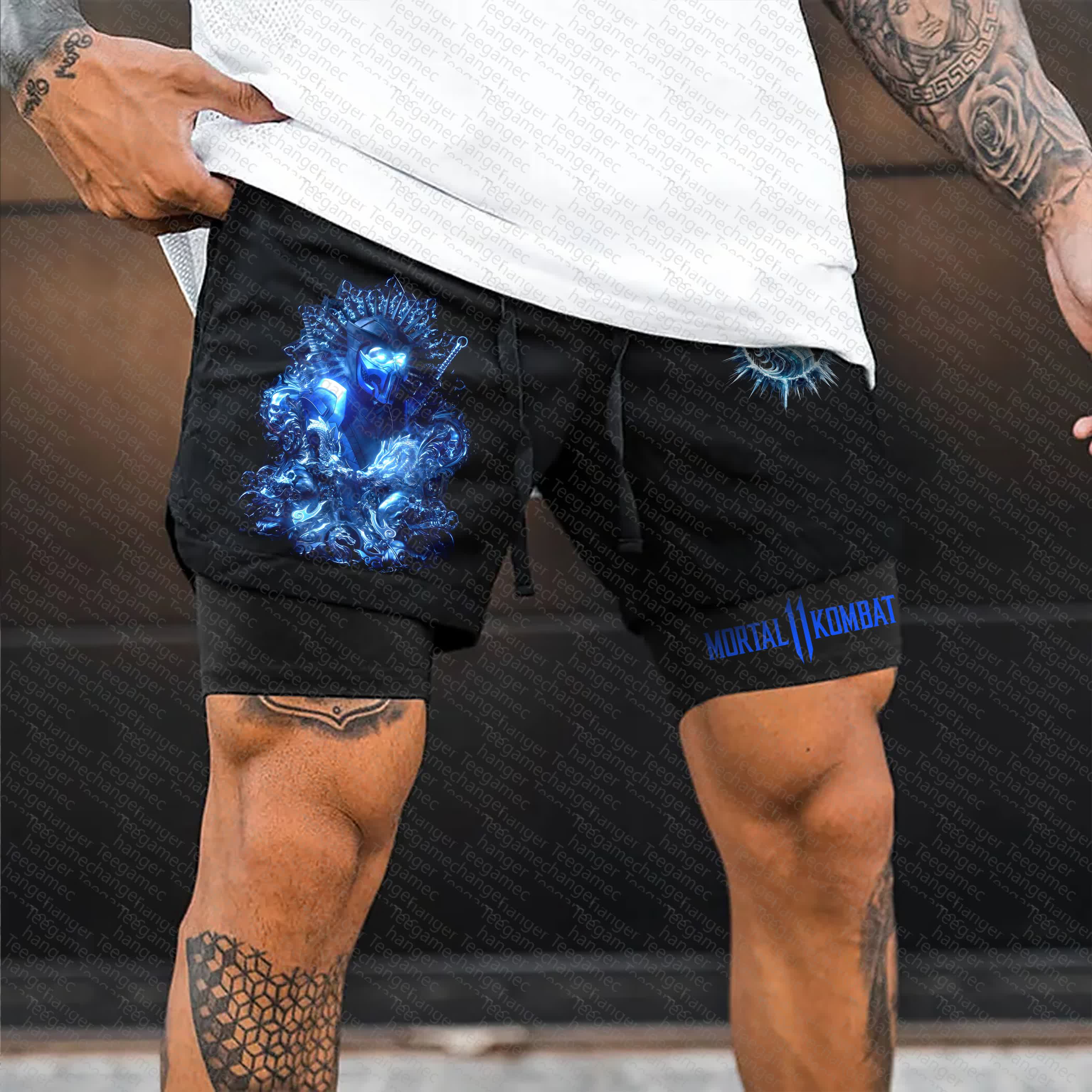 Unisex  “Mortal Kombat” Casual  Streetwear Shorts