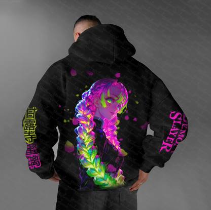 Unisex “Demon Slayer” Anime Graphic Streetwear Vintage Hoodie