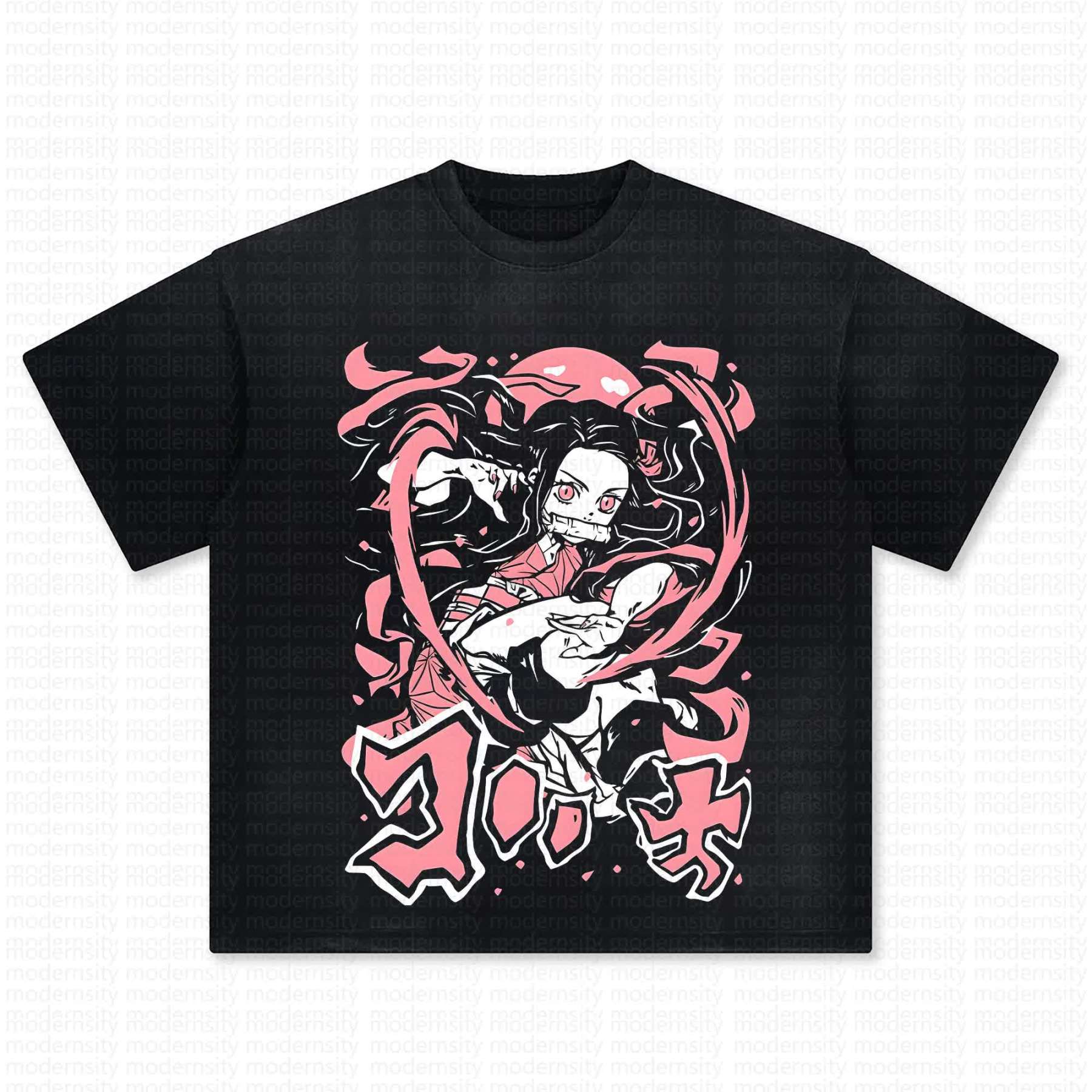 Unisex Anime Inspired Vintage T-Shirt丨Demon Slayer X Pokémon