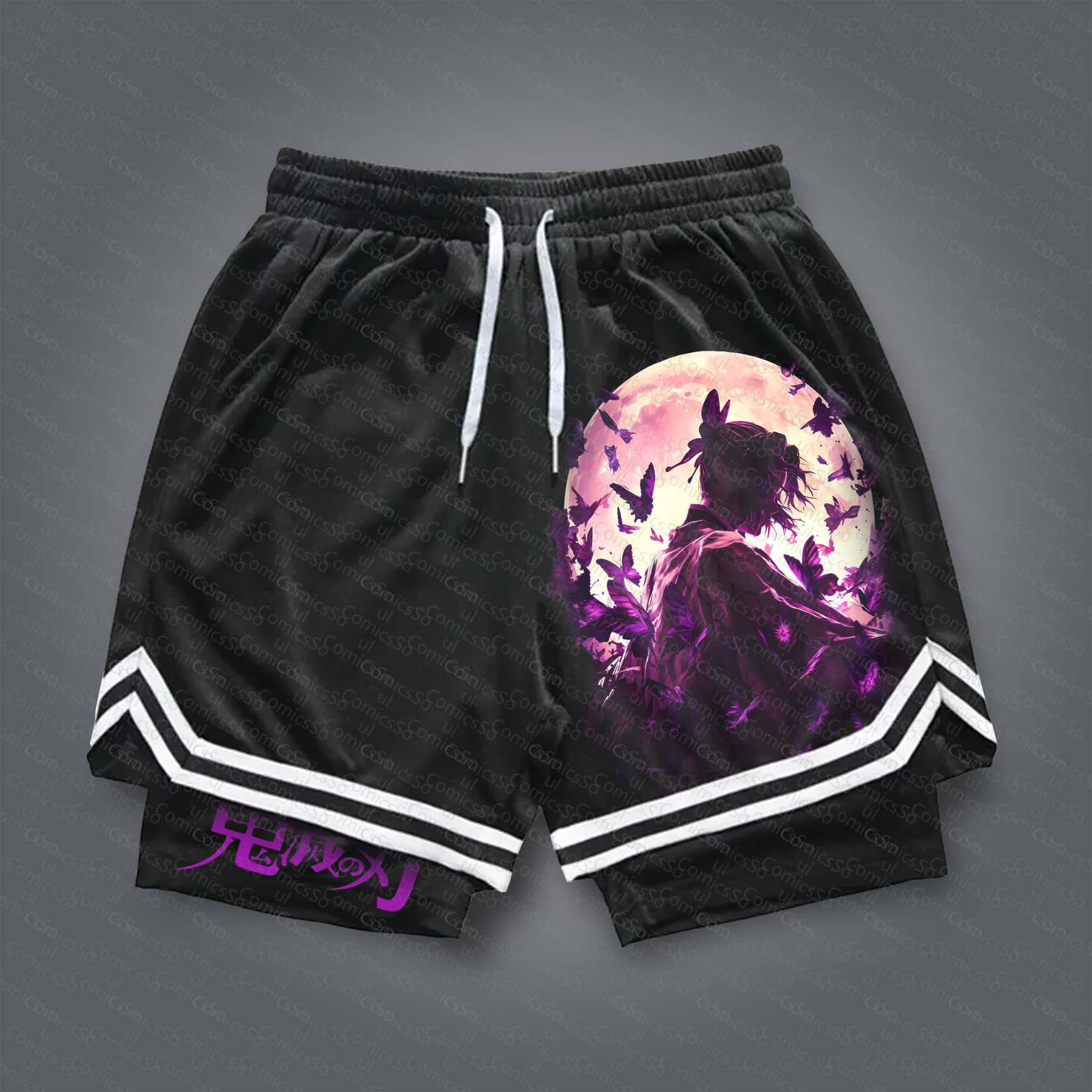 Unisex Casual Anime Streetwear Shorts