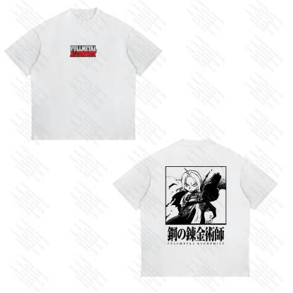 Unisex  "Fullmetal Alchemist" Anime Inspired Vintage T-Shirt