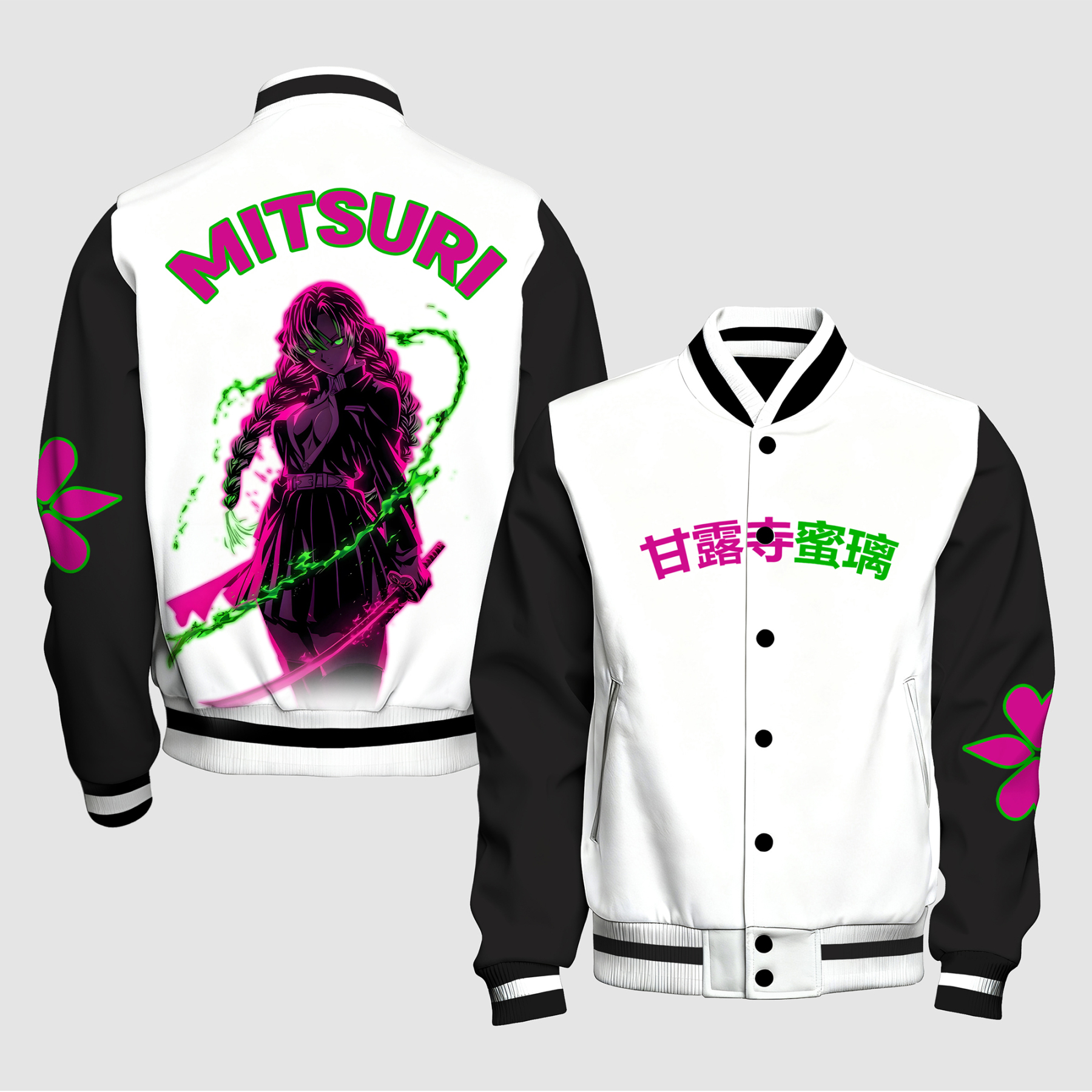 Unisex Vintage Anime Graphic Jacket