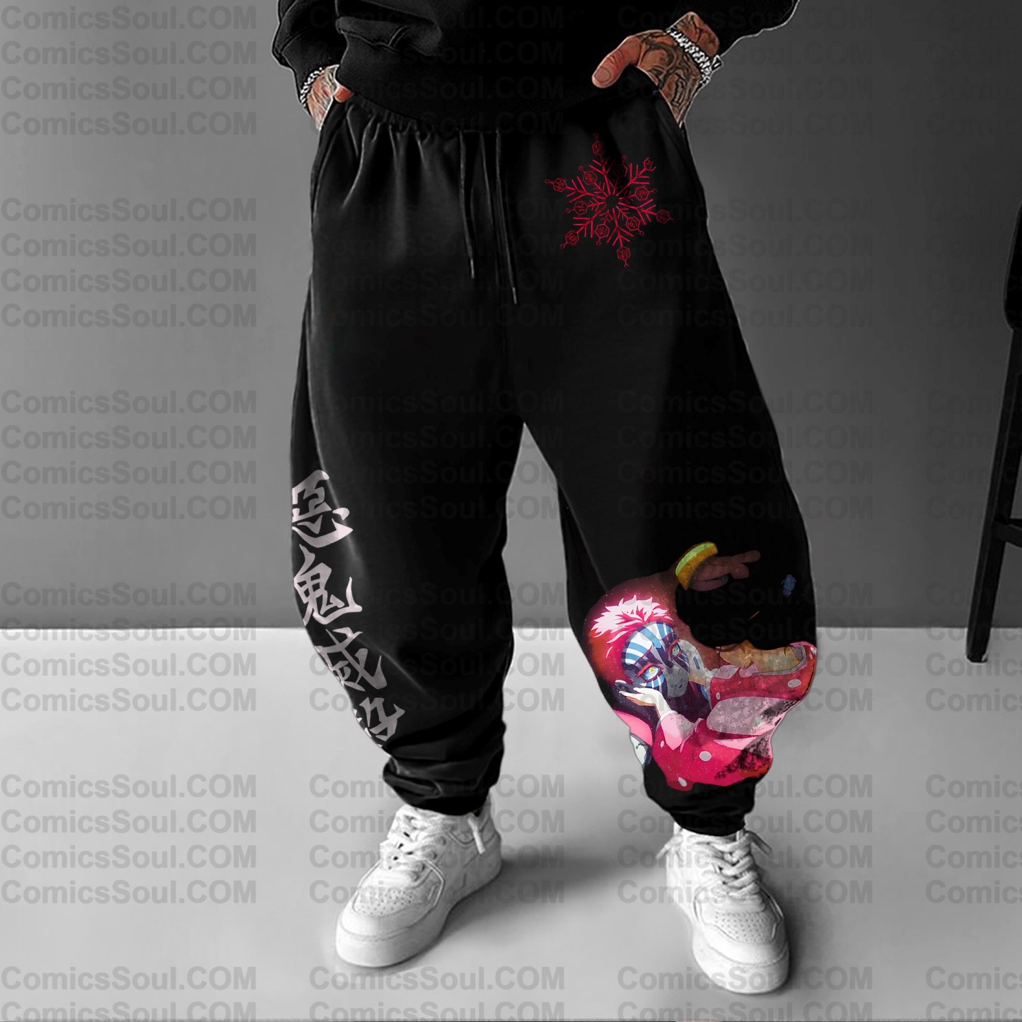 Unisex Anime Inspired Vintage Pants丨Demon slayer