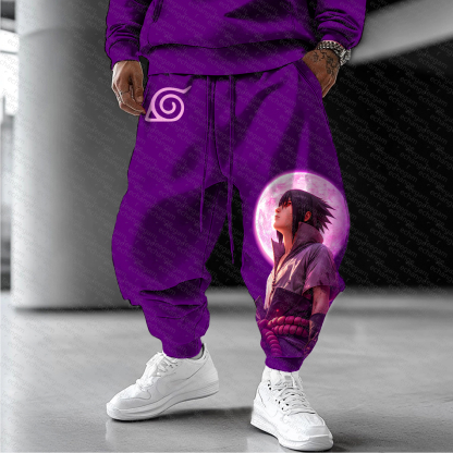 Unisex    Casual Anime Streetwear Pants