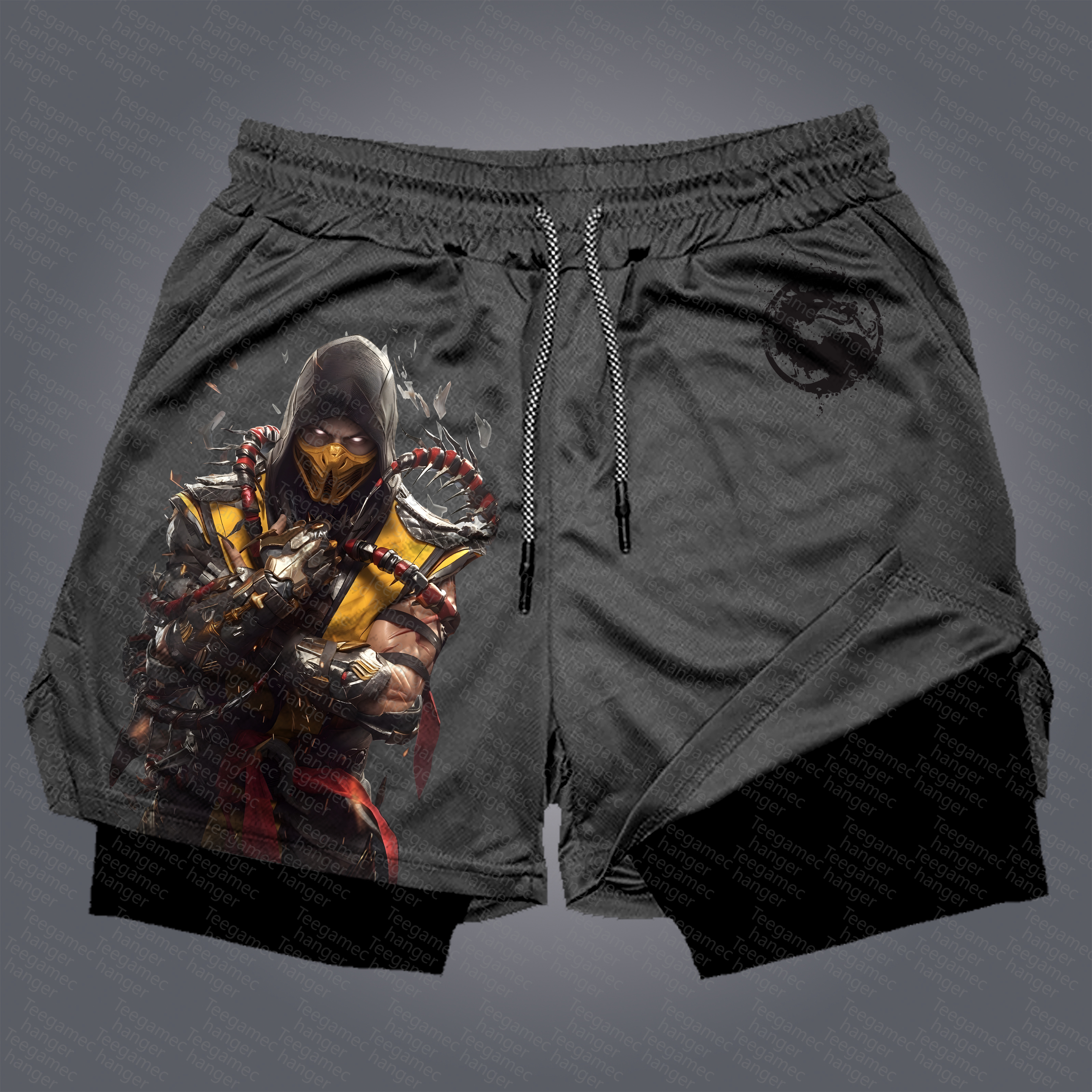 Unisex  “Mortal Kombat” Casual   Streetwear Shorts