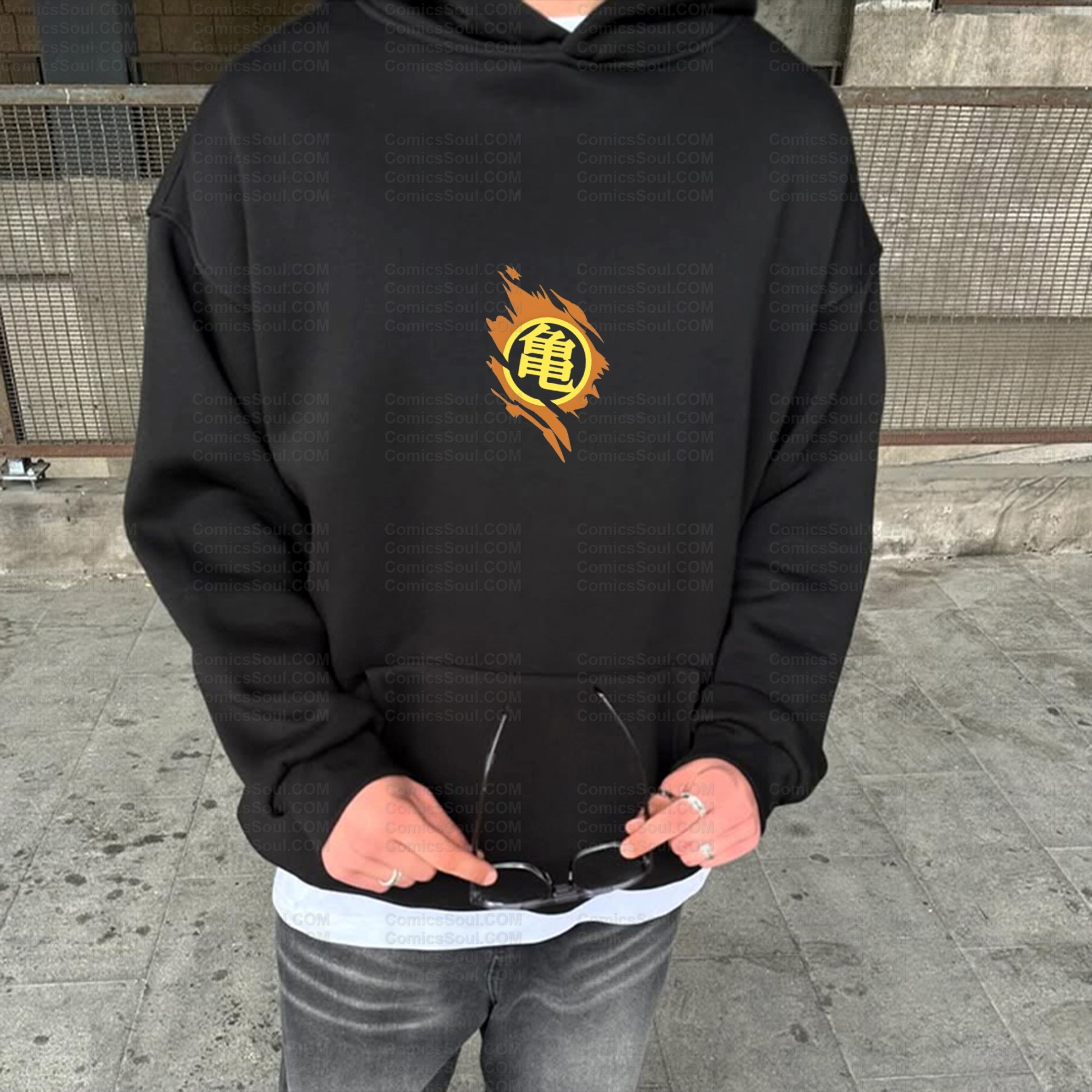 Unisex Graphic Streetwear Vintage Plush Hoodie