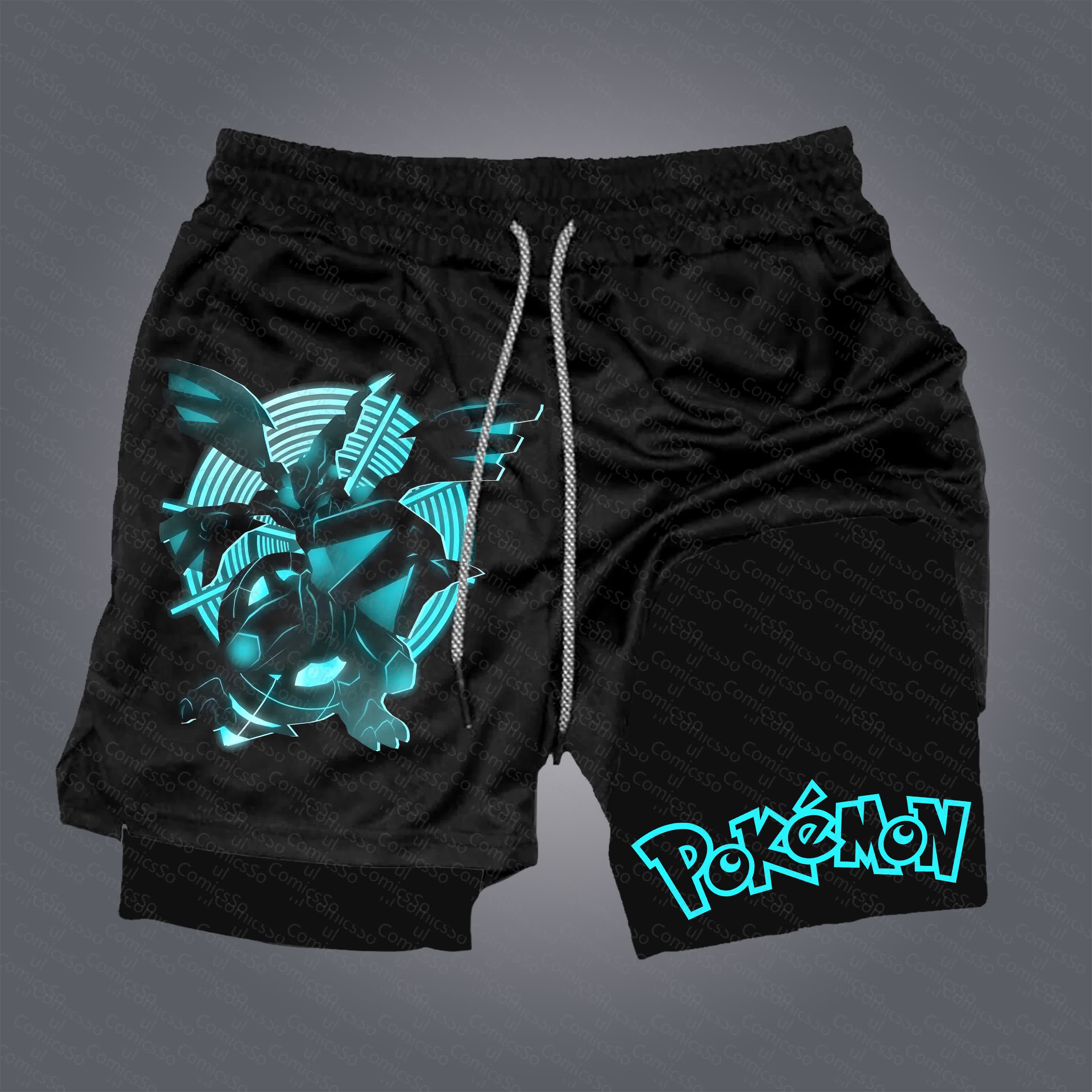 Unisex  “Pokémon” Casual Anime Streetwear Shorts