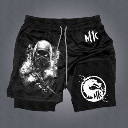 Unisex  “Mortal Kombat” Casual  Streetwear Shorts