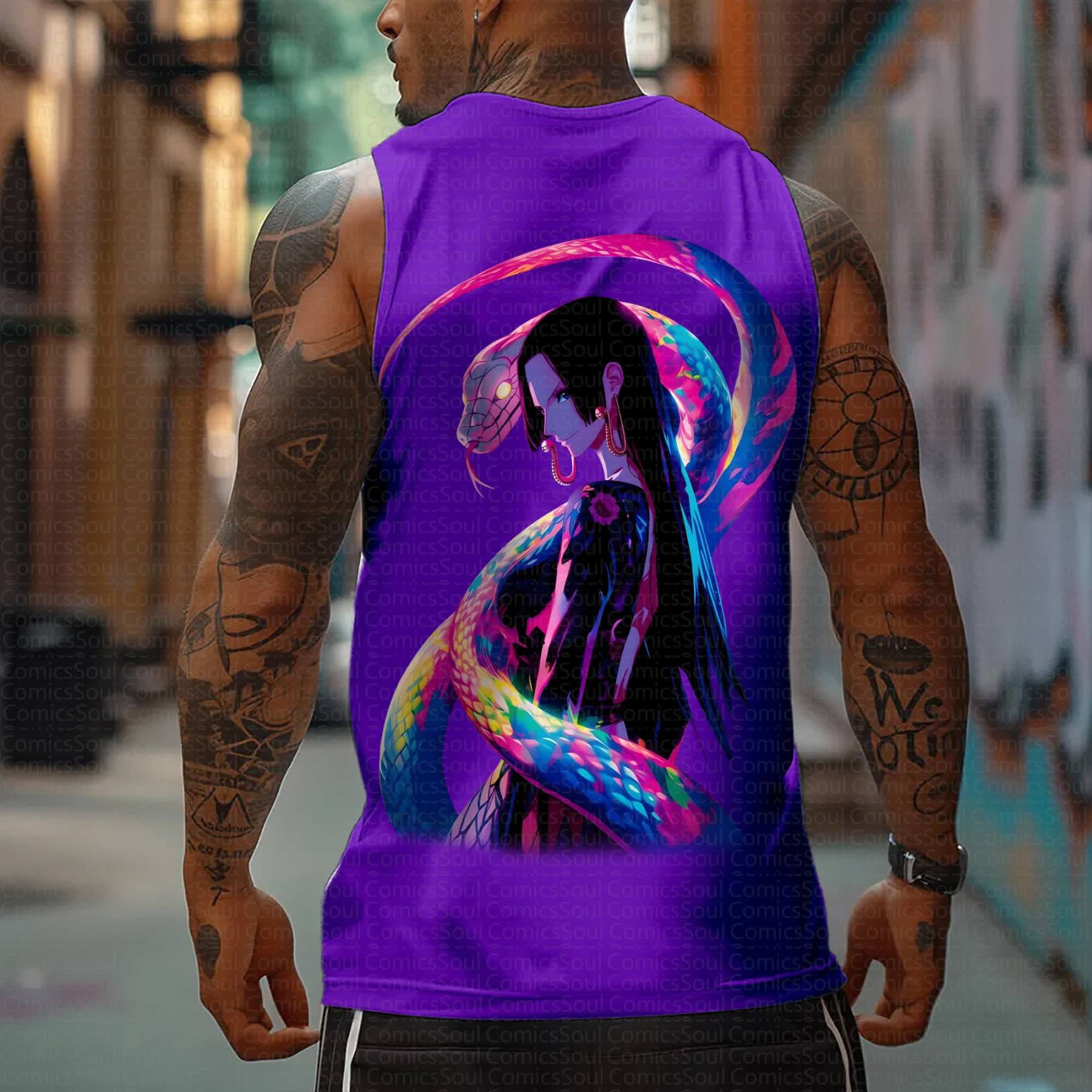 Unisex “Demon Slayer” Casual Anime Tank Top