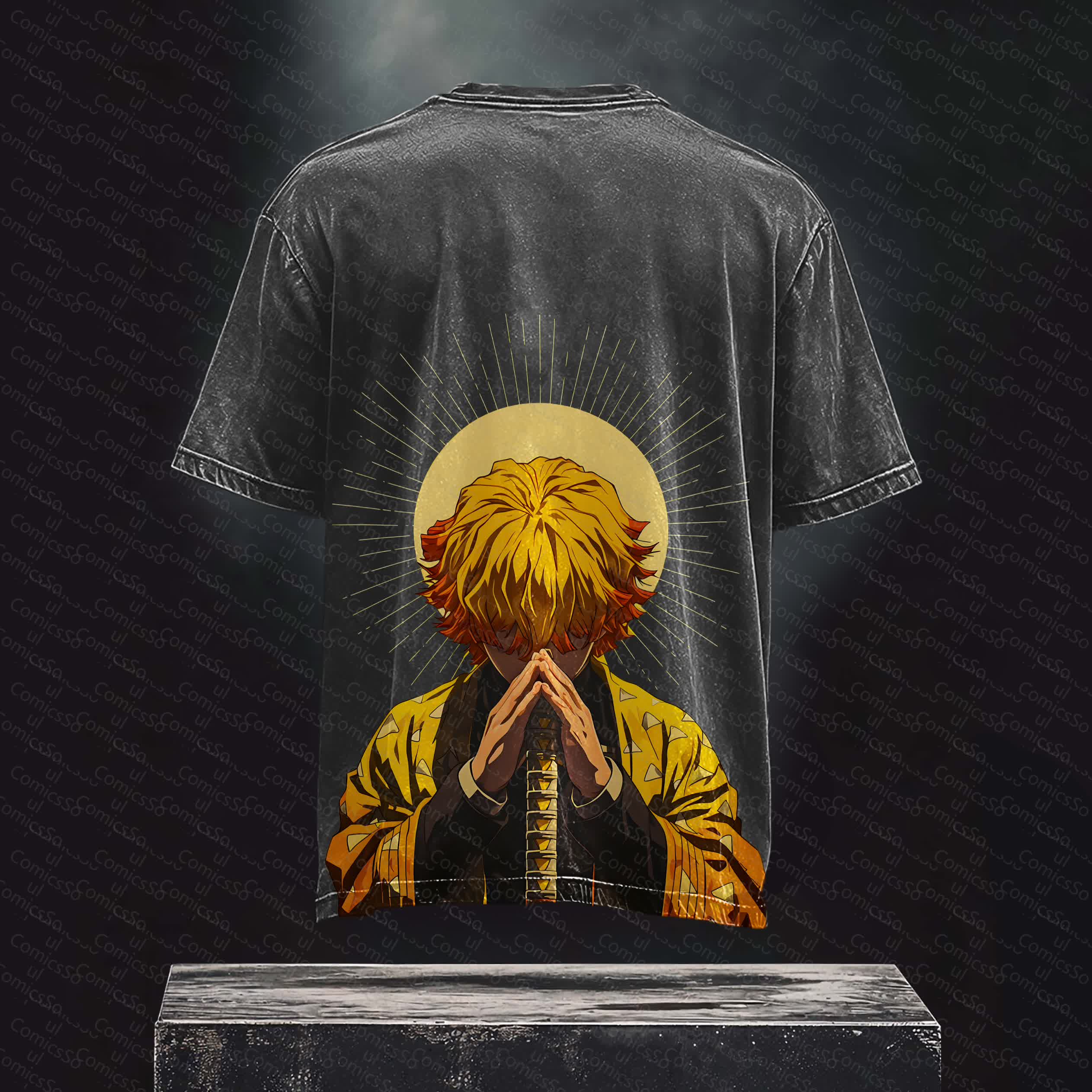 Unisex Anime Inspired Vintage T-Shirt丨 Demon Slayer