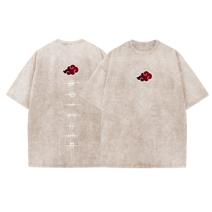Unisex  "NARUTO" Anime Inspired Vintage T-Shirt