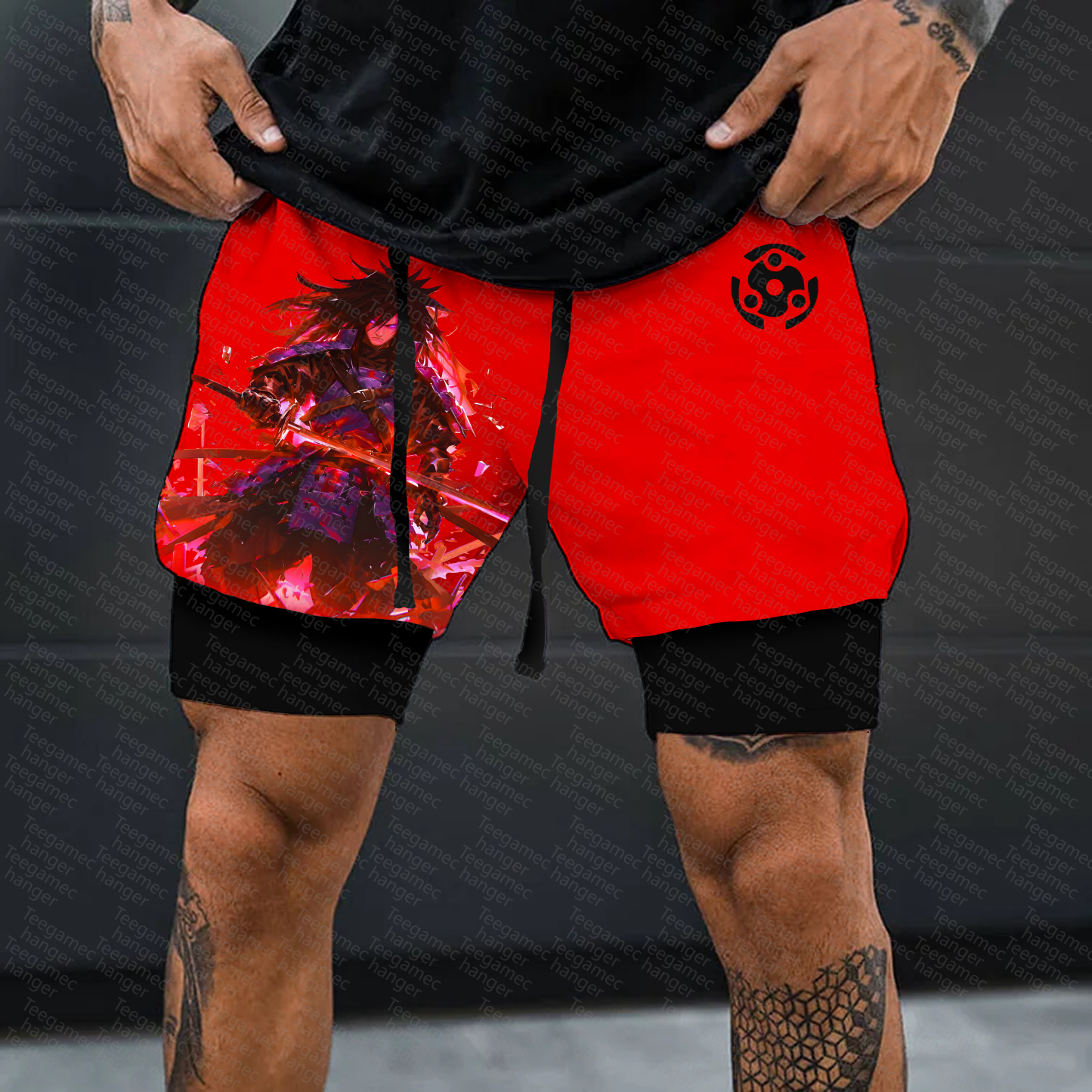 Unisex Casual Anime Streetwear Gym Shorts