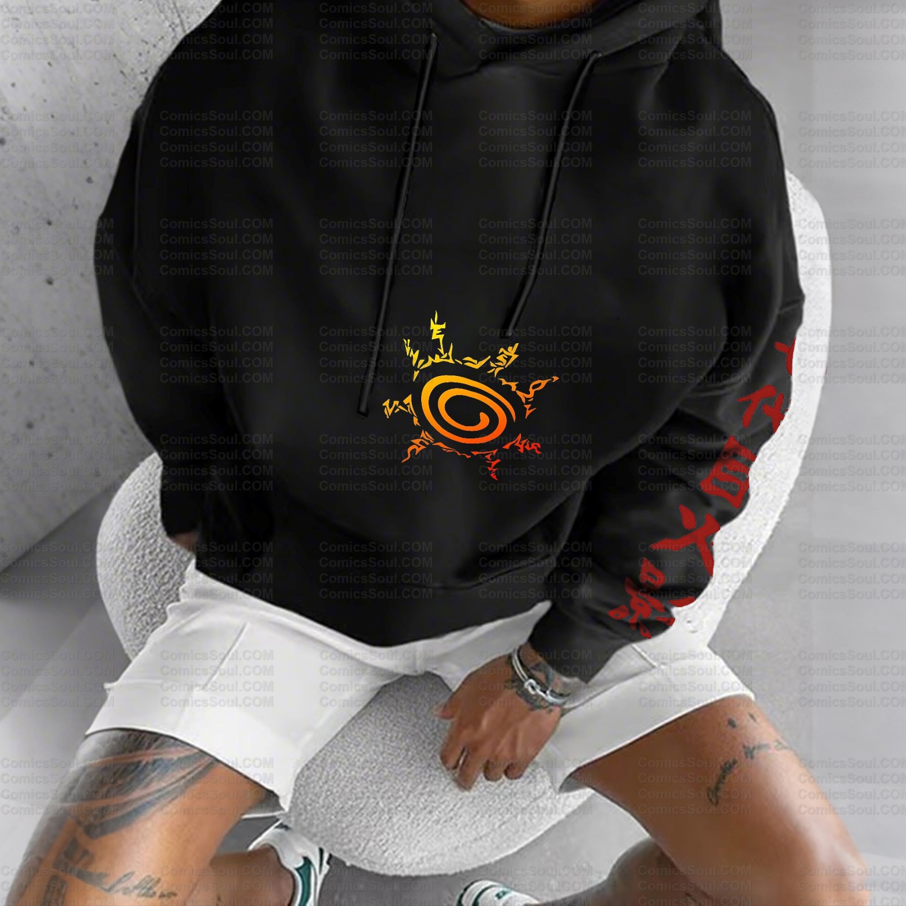 Unisex Graphic Streetwear Vintage Plush Hoodie