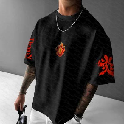 Unisex  "Demon Slayer" Anime Inspired Vintage T-Shirt