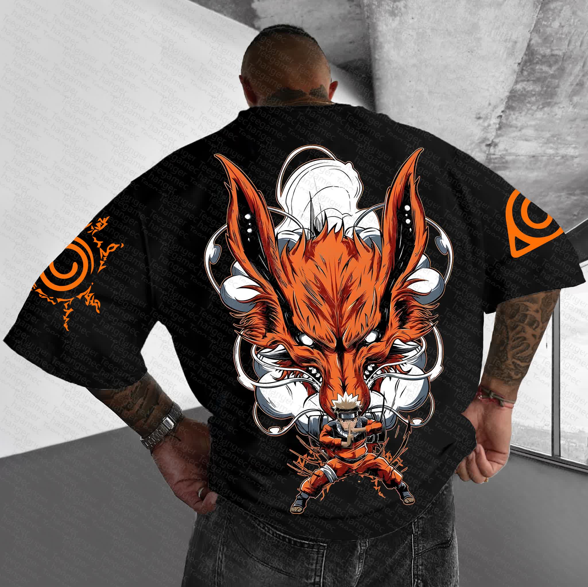 Unisex  "NARUTO" Anime Inspired Vintage T-Shirt