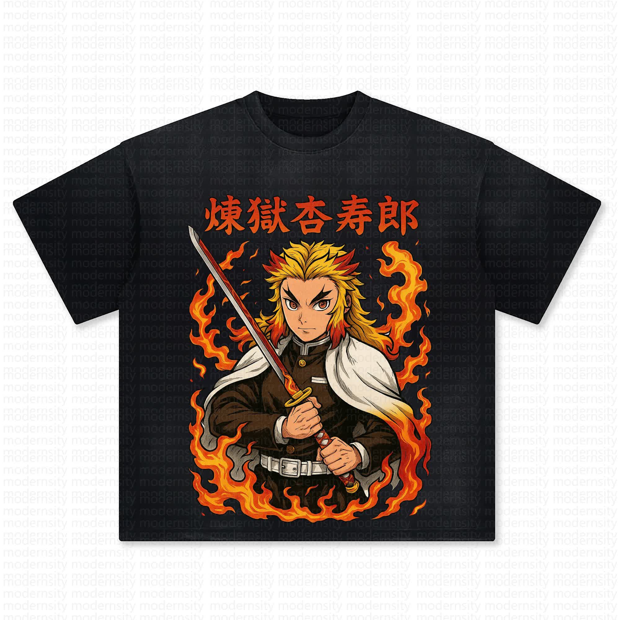 Unisex Anime Inspired Vintage T-Shirt丨Demon Slayer