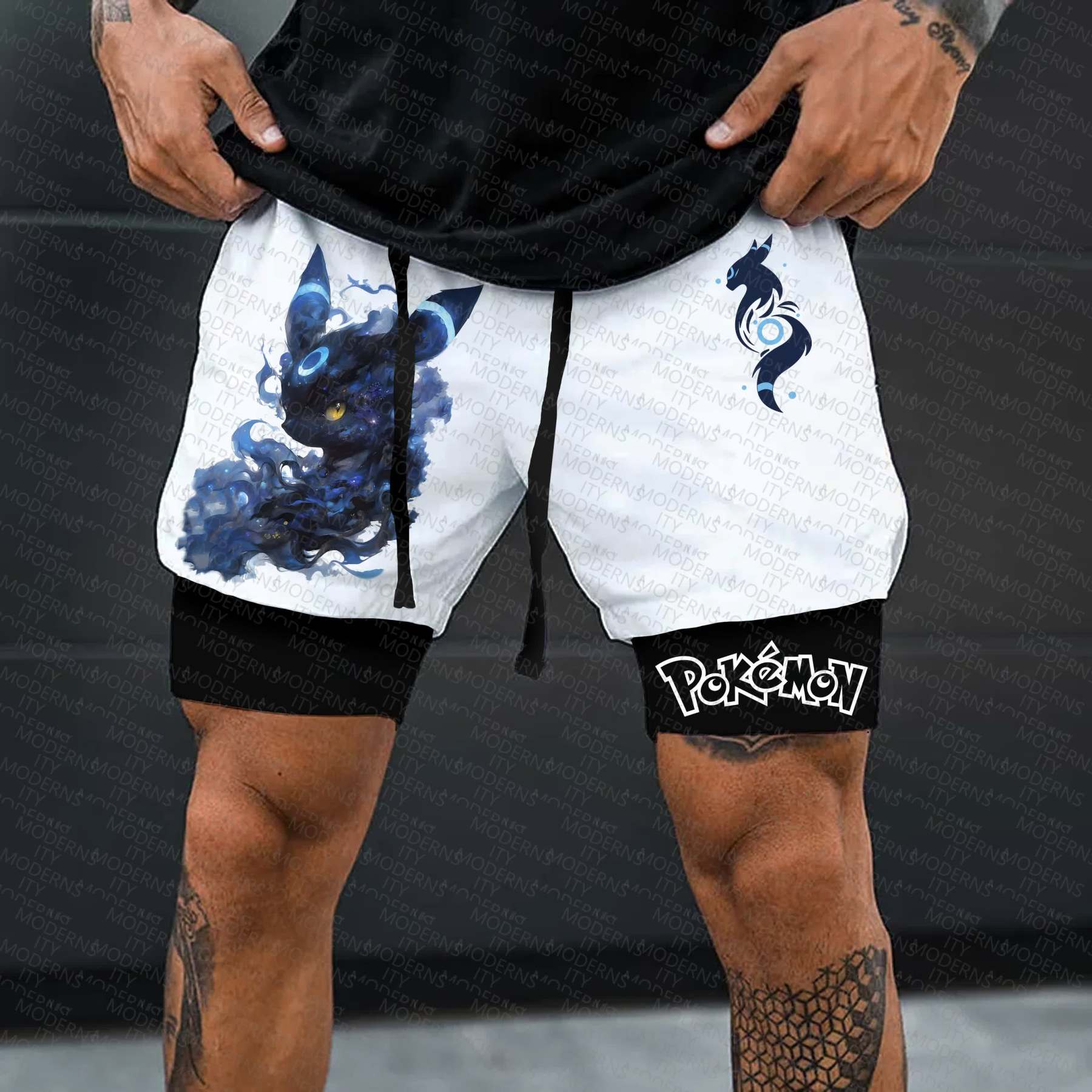 Unisex  “Pokémon” Casual Anime Streetwear Shorts