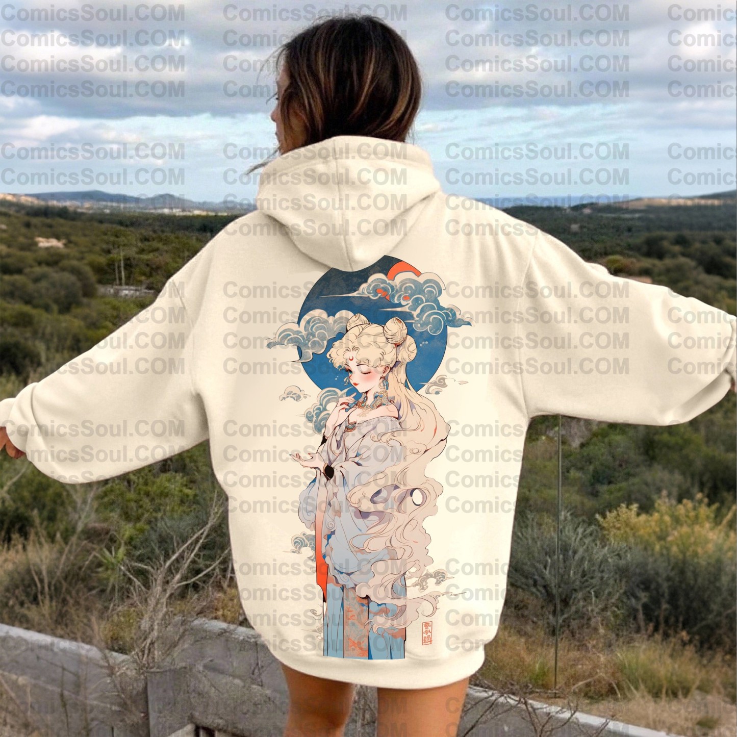 Unisex “Pokémon” Anime Graphic Streetwear Vintage Hoodie