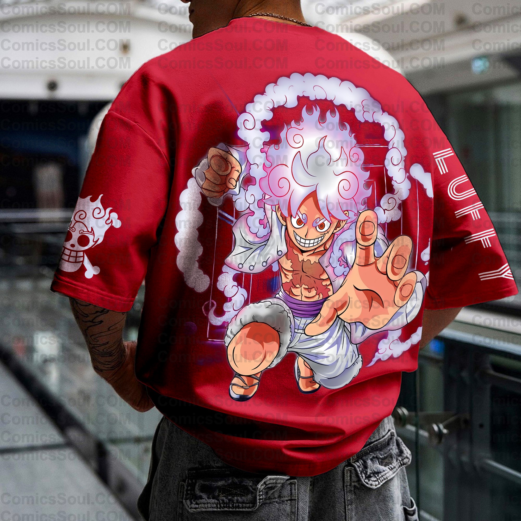 Unisex Anime Inspired Vintage T-Shirt