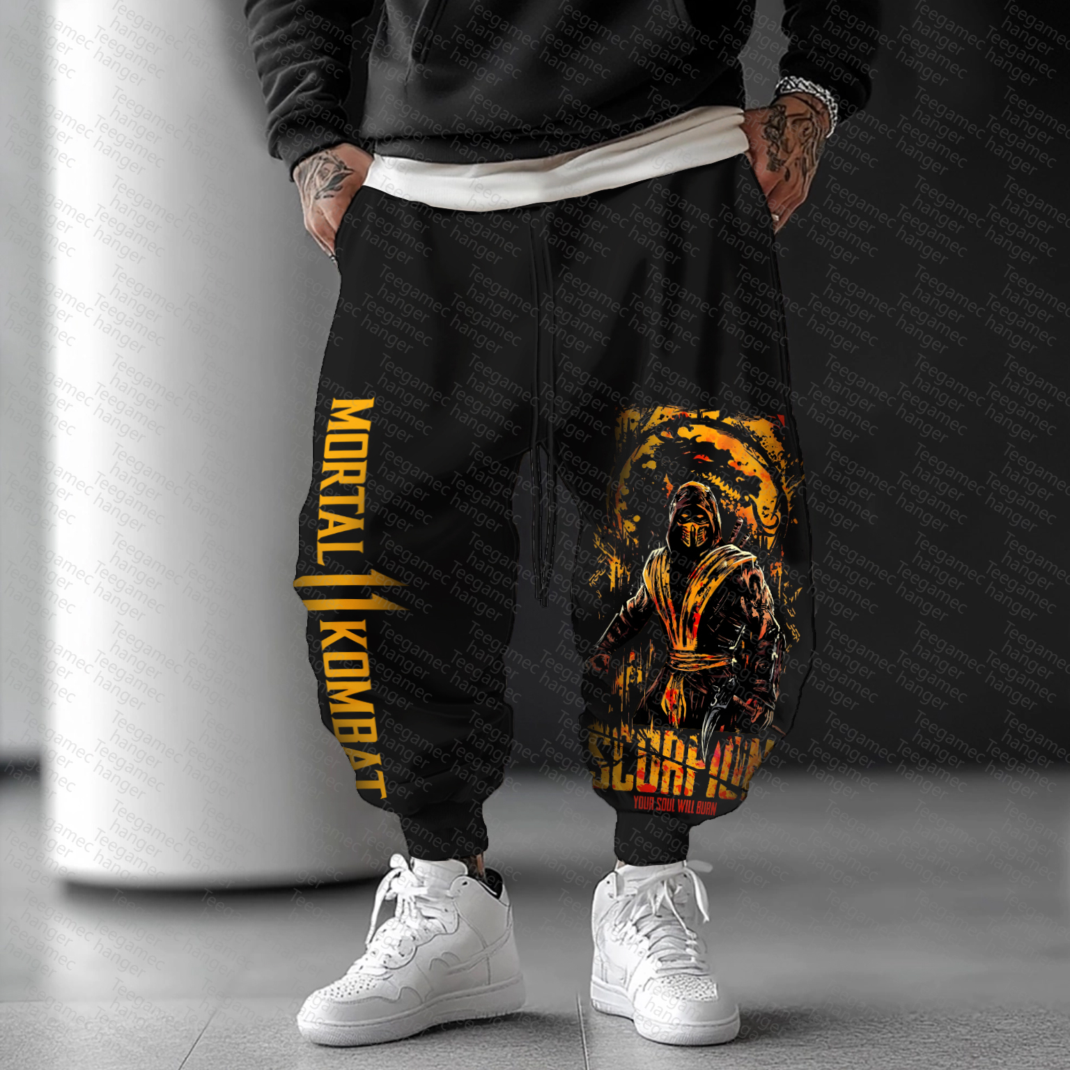 Unisex  “Mortal Kombat” Casual   Streetwear Pants