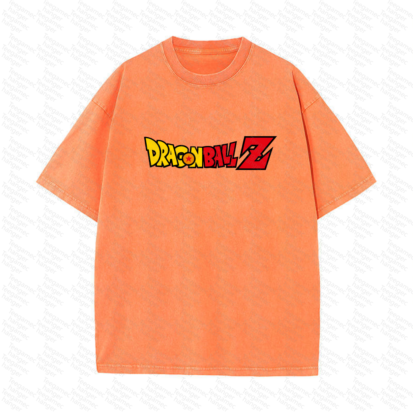 Unisex High Quality Inspired Vintage Washed 3D Direct Injection T-Shirt