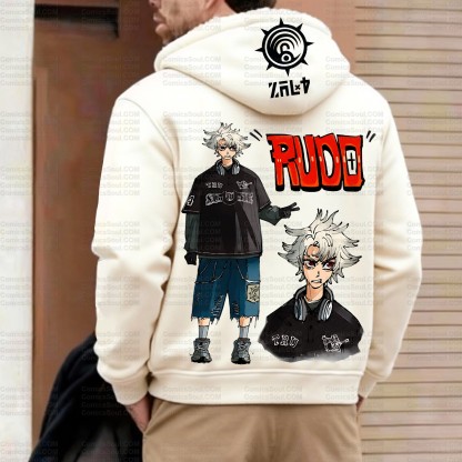 Unisex Graphic Streetwear Vintage Zipper Cardigan Plush Hoodie