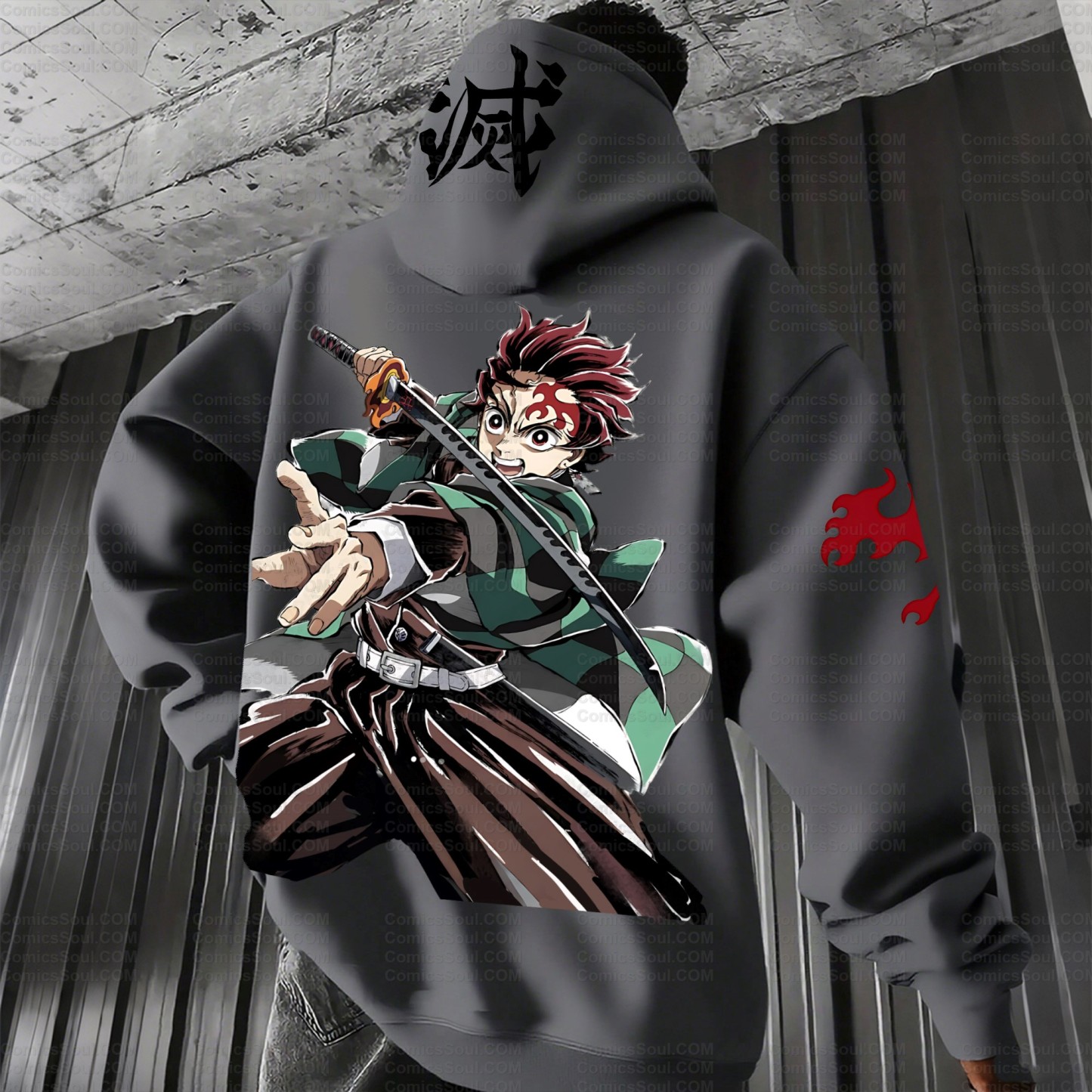 Unisex Graphic Streetwear Vintage Plush Hoodie