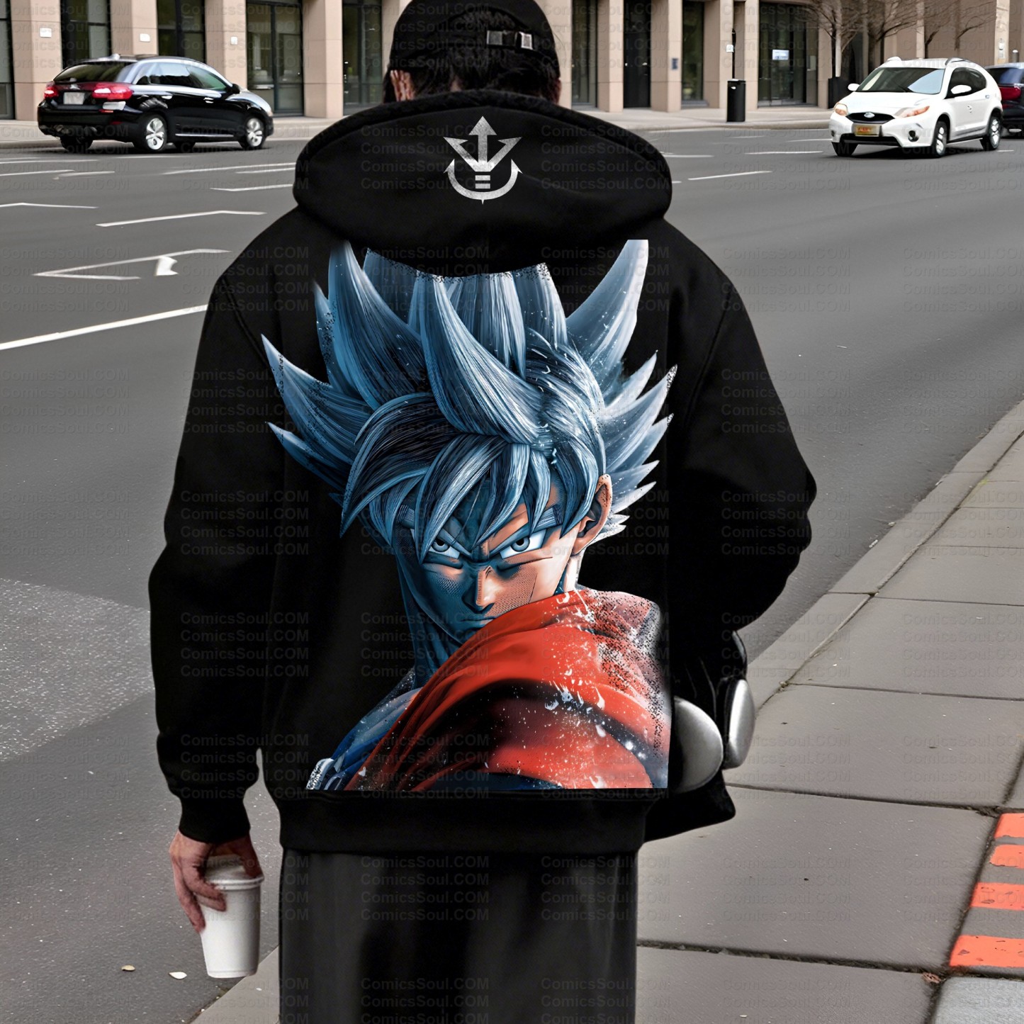 Unisex Graphic Streetwear Vintage Zipper Cardigan Plush Hoodid