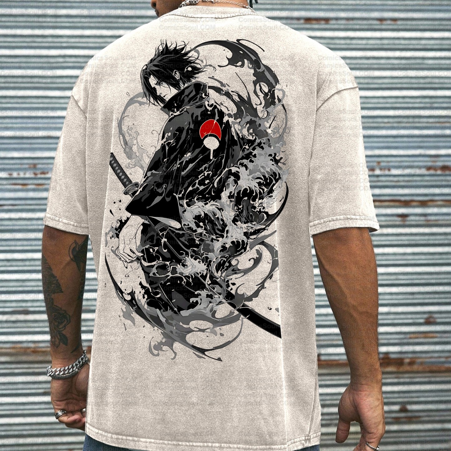 Unisex Anime Inspired Vintage T-Shirt