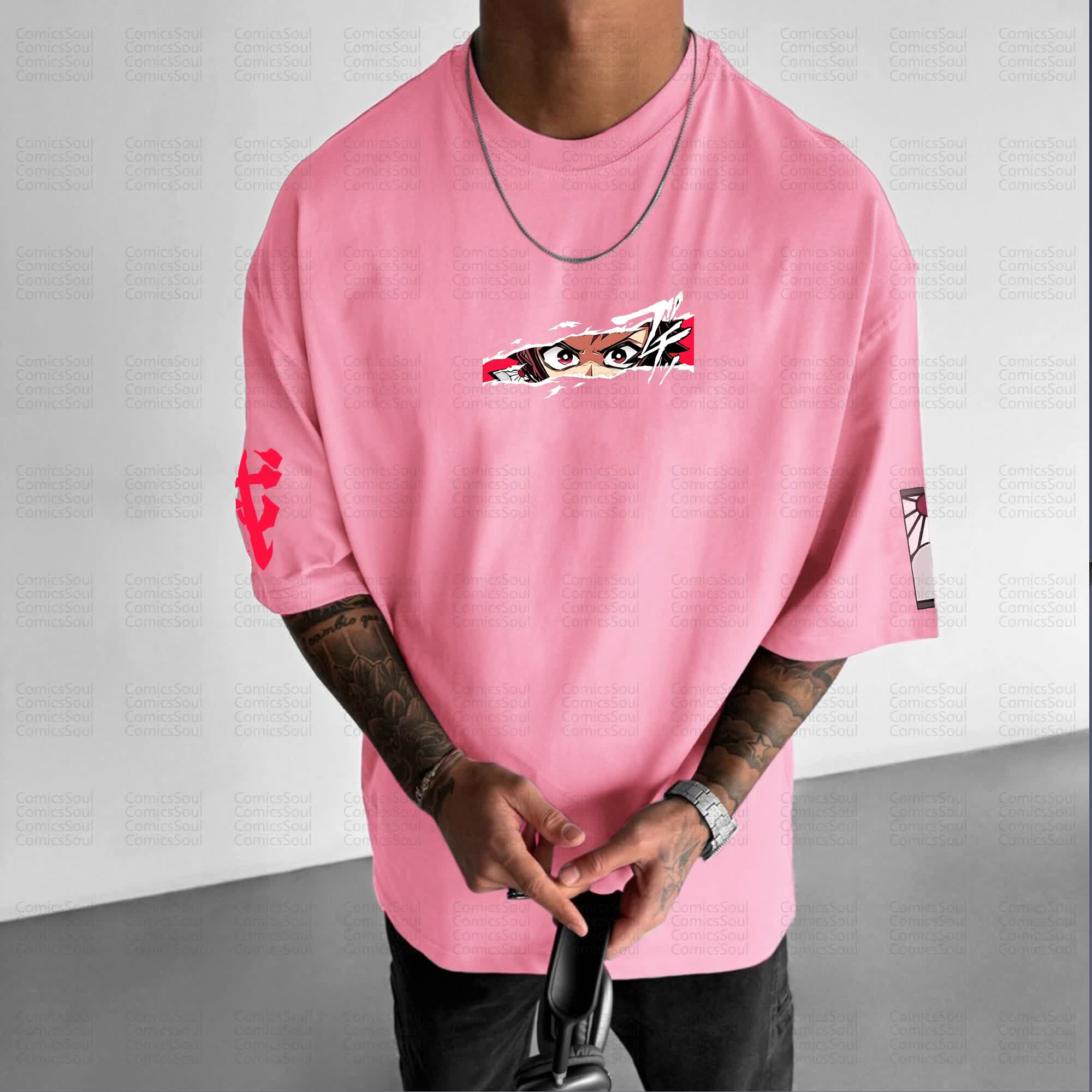 Unisex Anime Inspired Vintage T-Shirt丨Demon Slayer